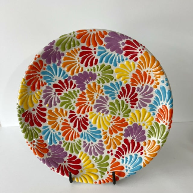 Marco De Fotos Con Flores Multicolores 24 X 18 Cm