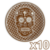 PLATO PLANO CALAVERA CAFE