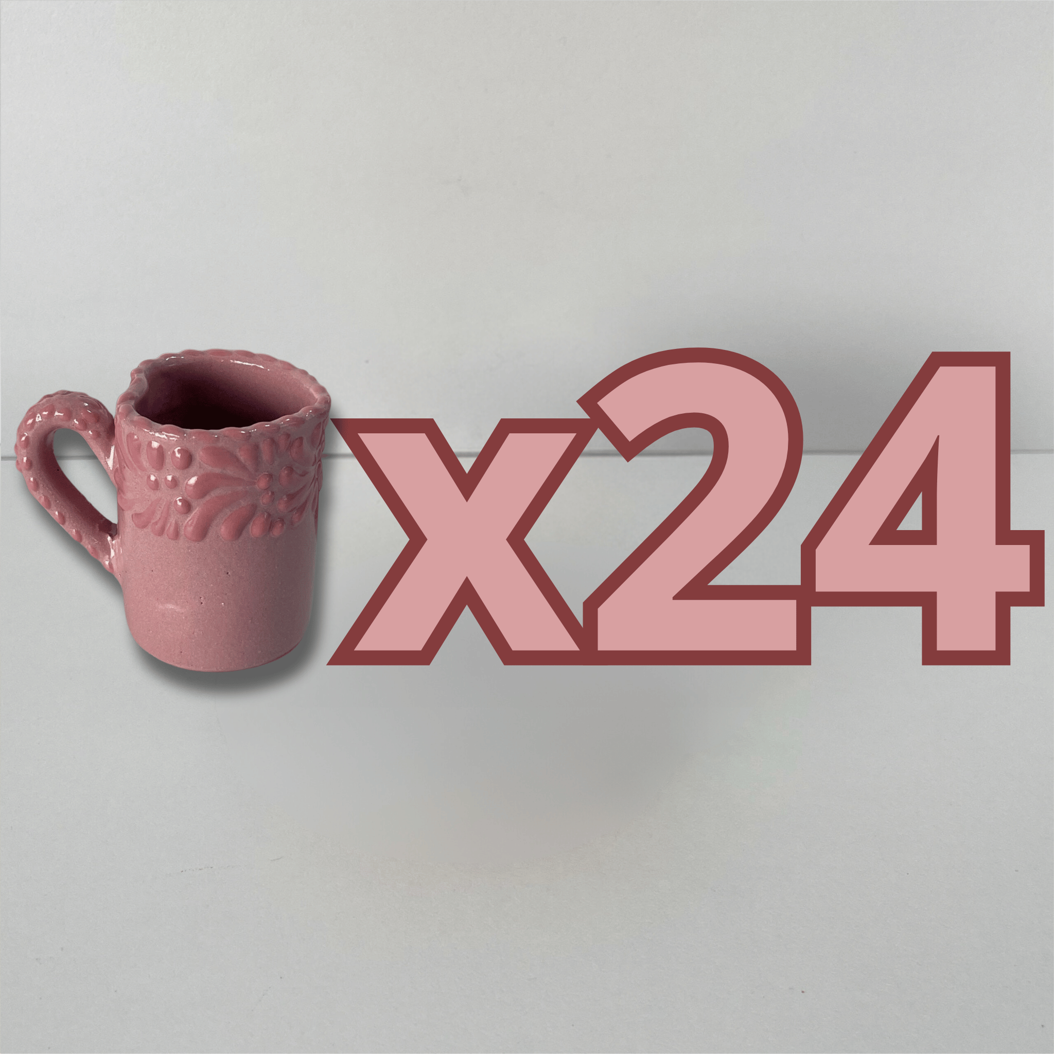TEQUILERO CORAZON CON ASA NO PERSONALIZADO FONDO ROSA CENEFA MIK ROSA