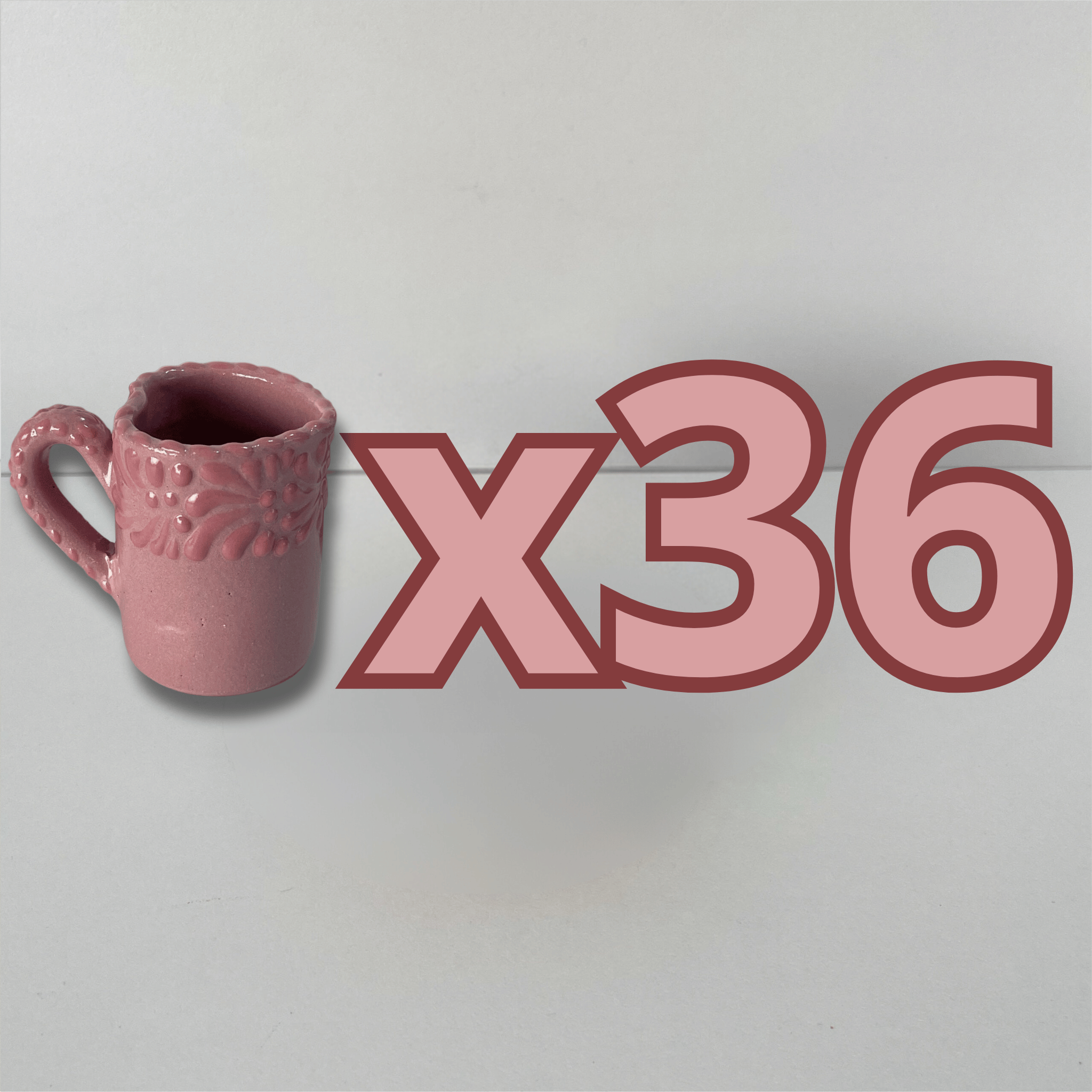 TEQUILERO CORAZON CON ASA NO PERSONALIZADO FONDO ROSA CENEFA MIK ROSA