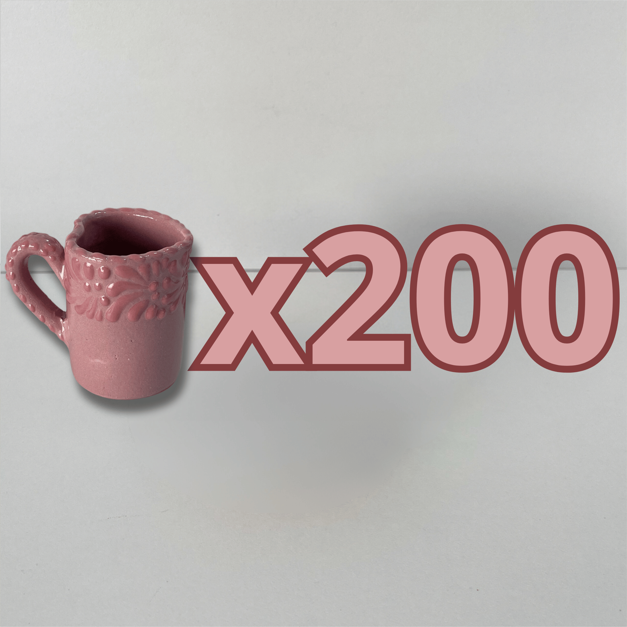 TEQUILERO CORAZON CON ASA NO PERSONALIZADO FONDO ROSA CENEFA MIK ROSA