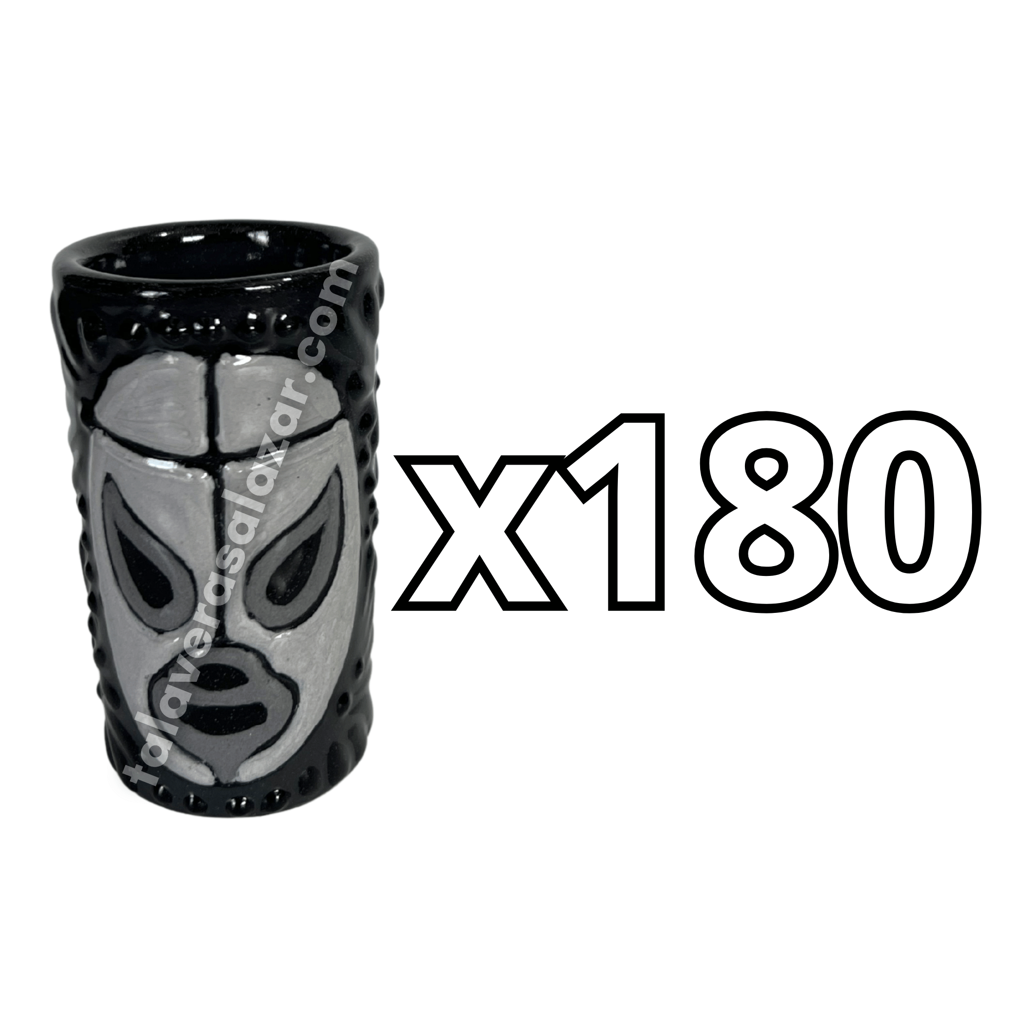 TEQUILERO NO PERSONALIZADO MIK SUPER BLACK LUCHADOR