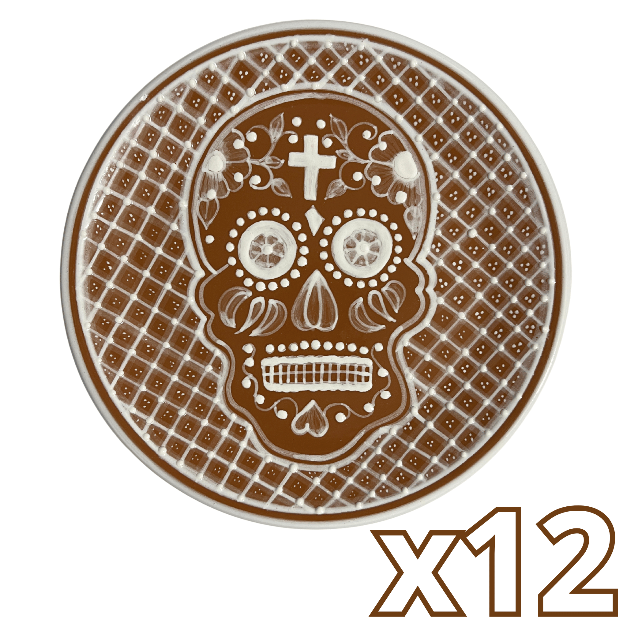PLATO PLANO CALAVERA CAFE