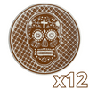 PLATO PLANO CALAVERA CAFE