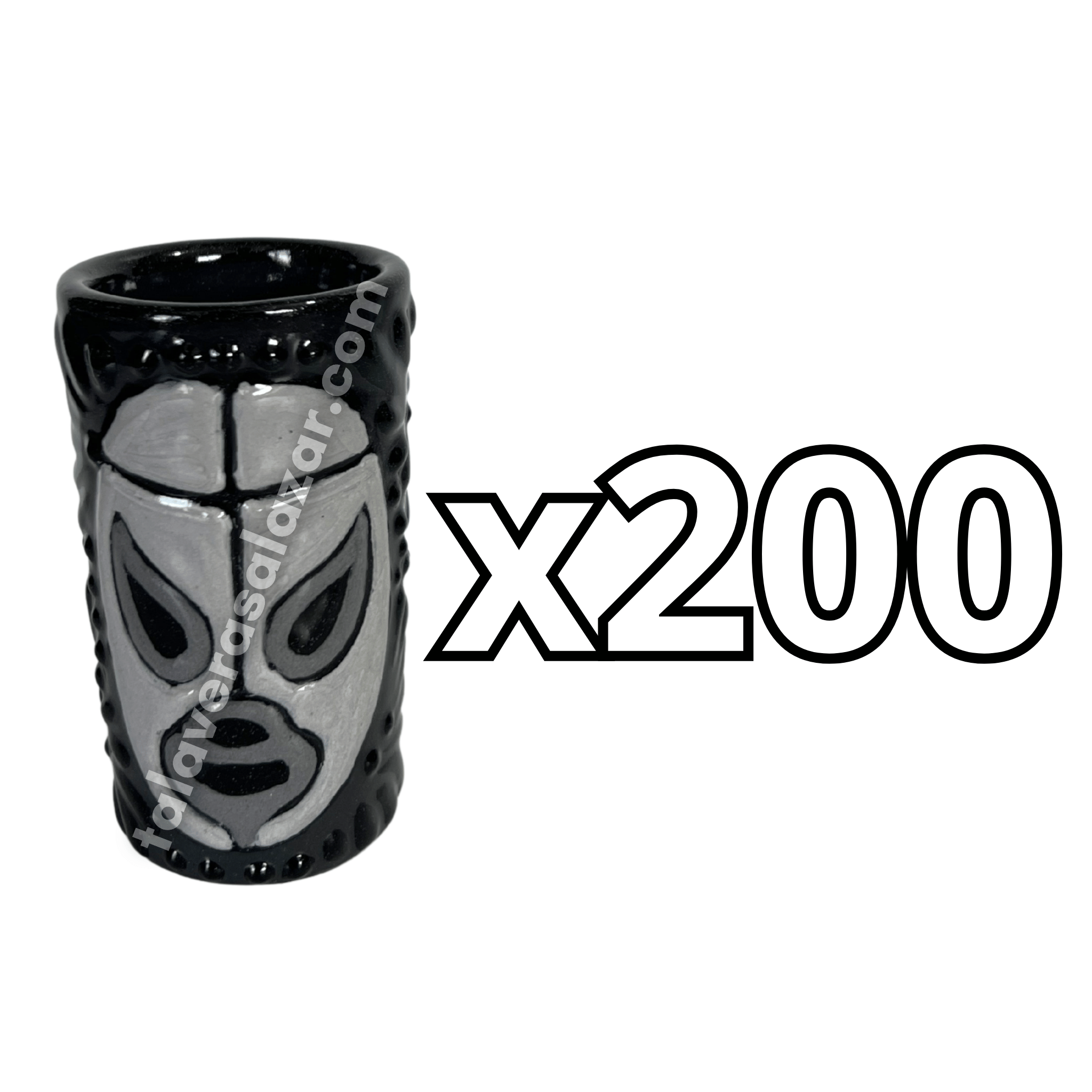 TEQUILERO NO PERSONALIZADO MIK SUPER BLACK LUCHADOR