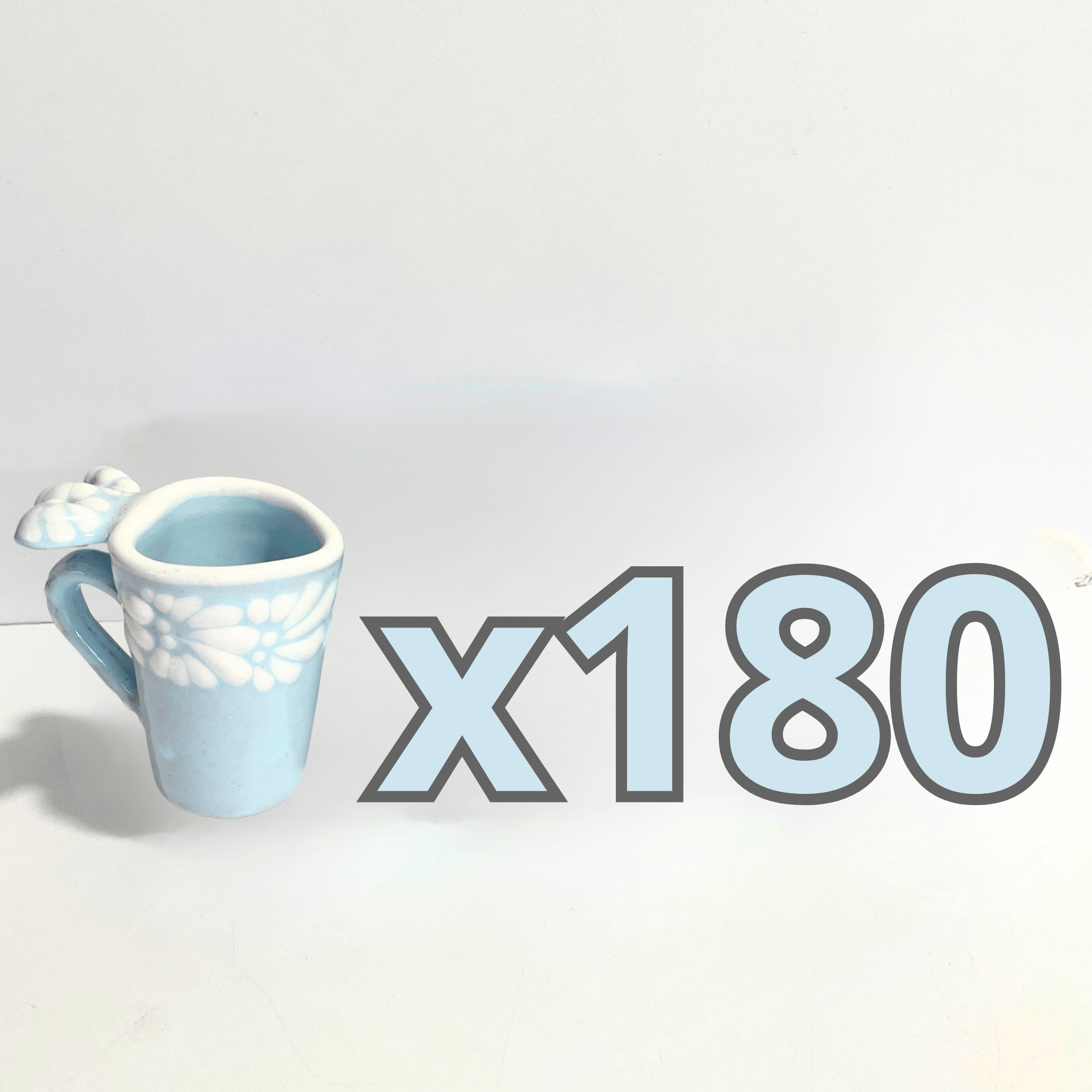 TEQUILERO CORAZON CON ASA NO PERSONALIZADO FONDO BABY BLUE CENEFA MIK BLANCO