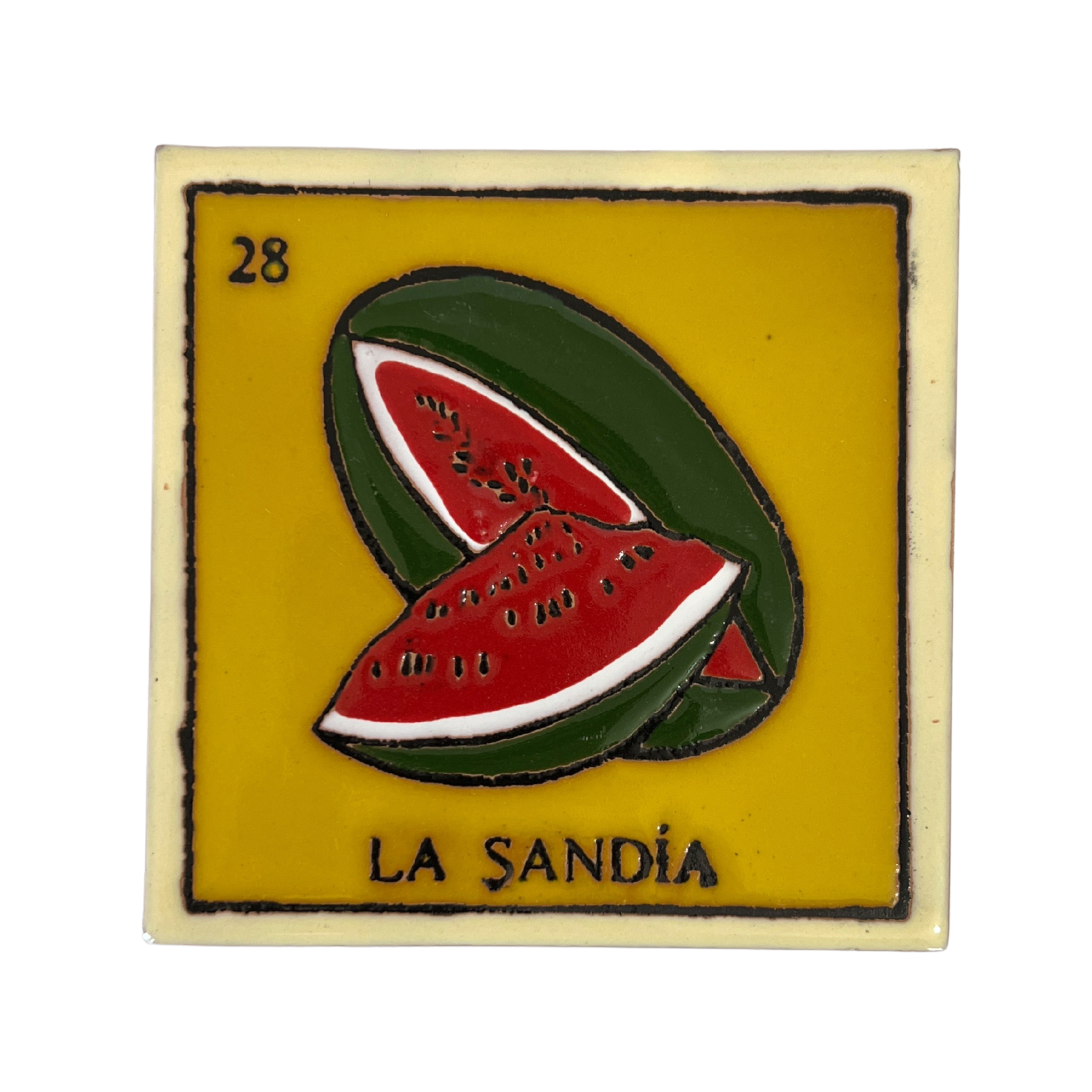 MOSAICO 10 CM LOTERIA LA SANDIA