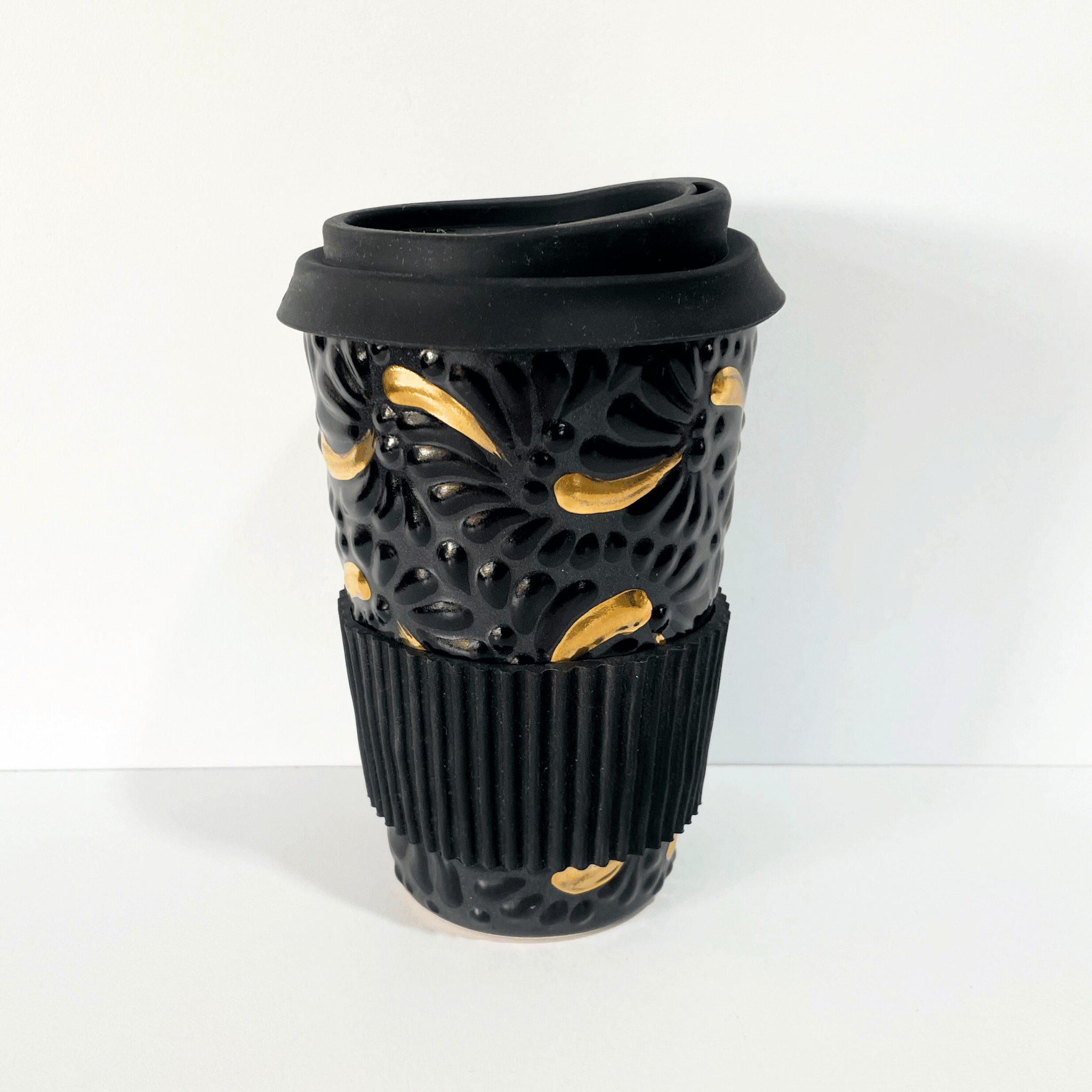 DESTELLOS DE ORO TERMO 15 CM SIN ASA MIK SUPER BLACK