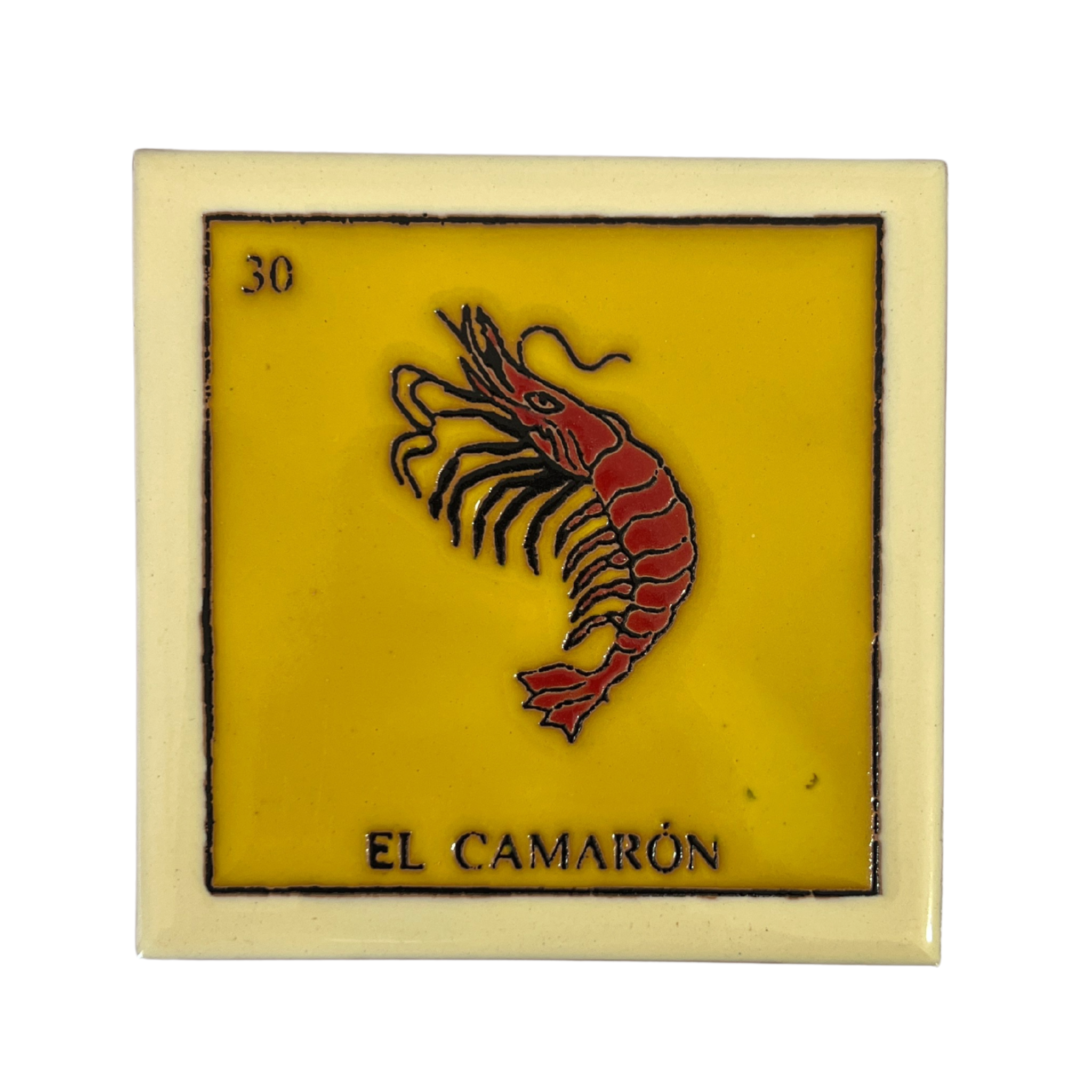 MOSAICO 10 CM LOTERIA EL CAMARON