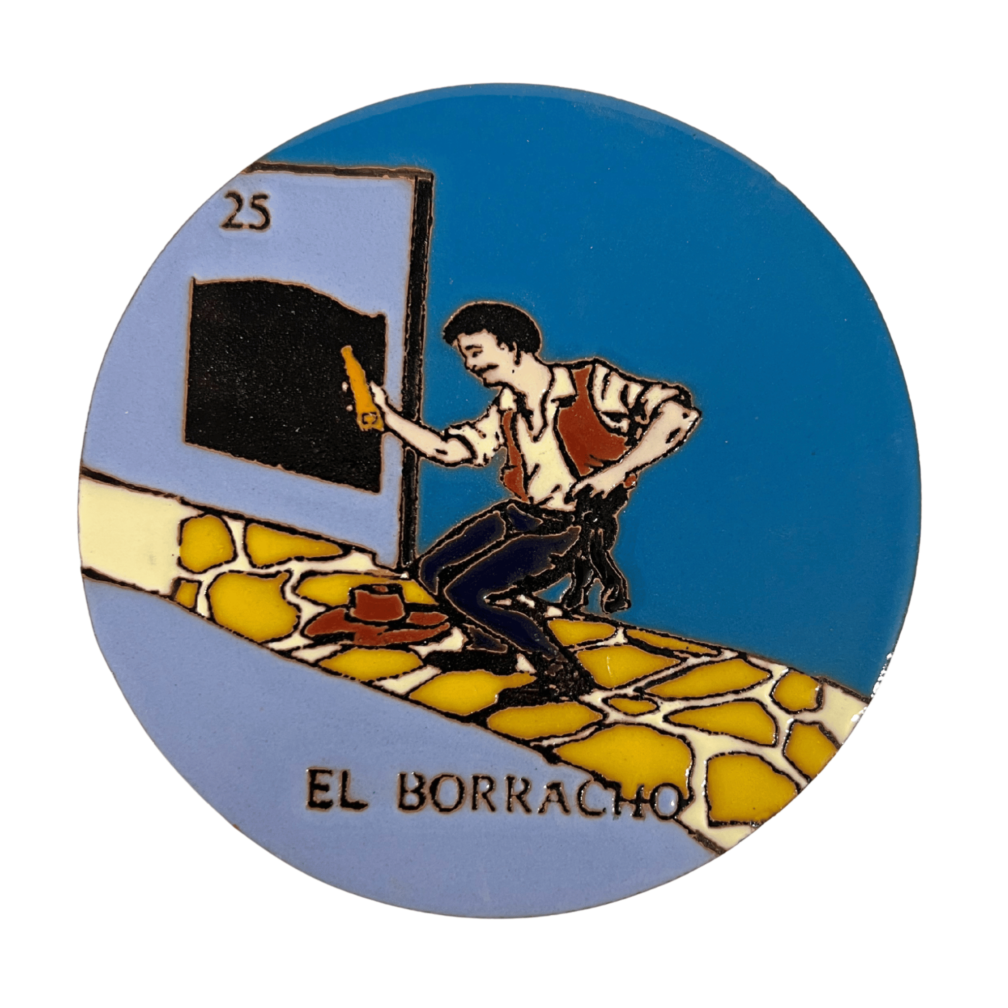 PORTAVASOS LOTERIA EL BORRACHO