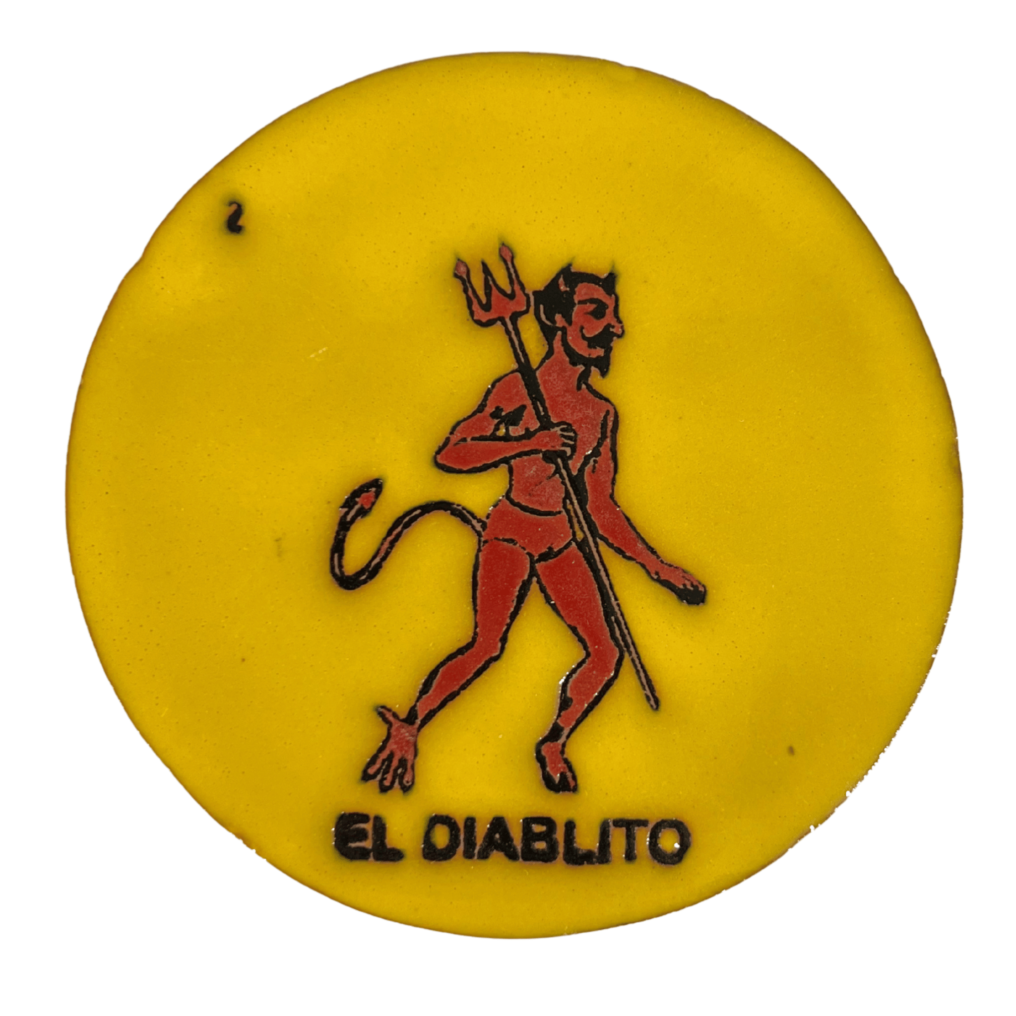 PORTAVASOS LOTERIA EL DIABLITO