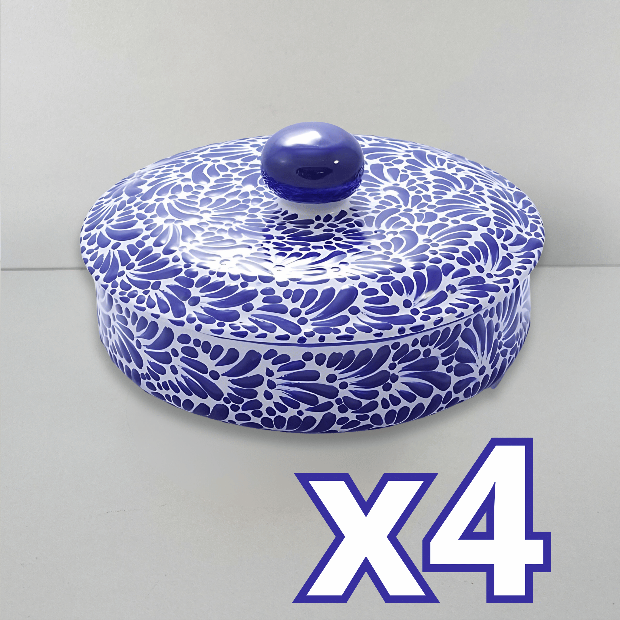 TORTILLERO FONDO TRADICIONAL MIK AZUL COBALTO