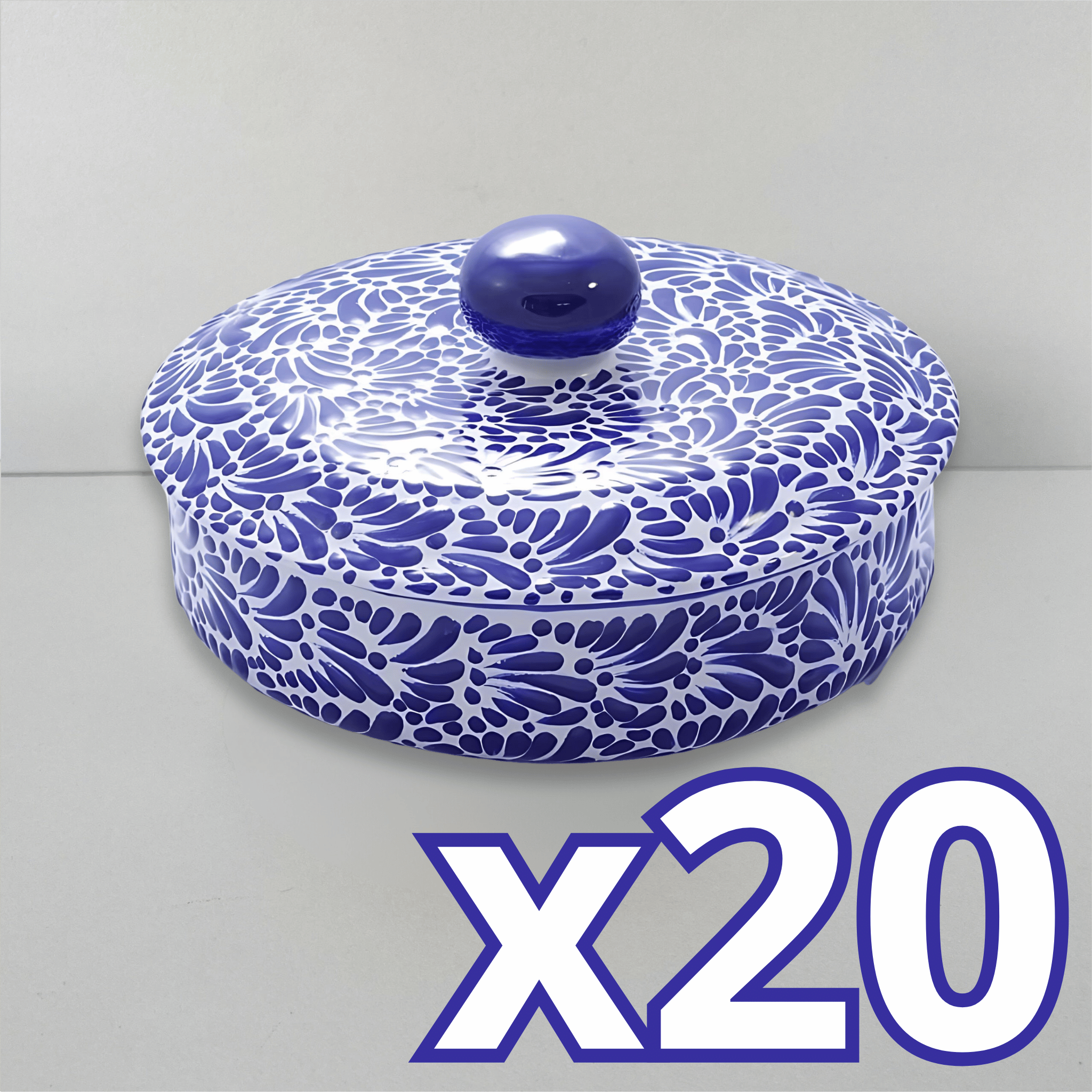 TORTILLERO FONDO TRADICIONAL MIK AZUL COBALTO