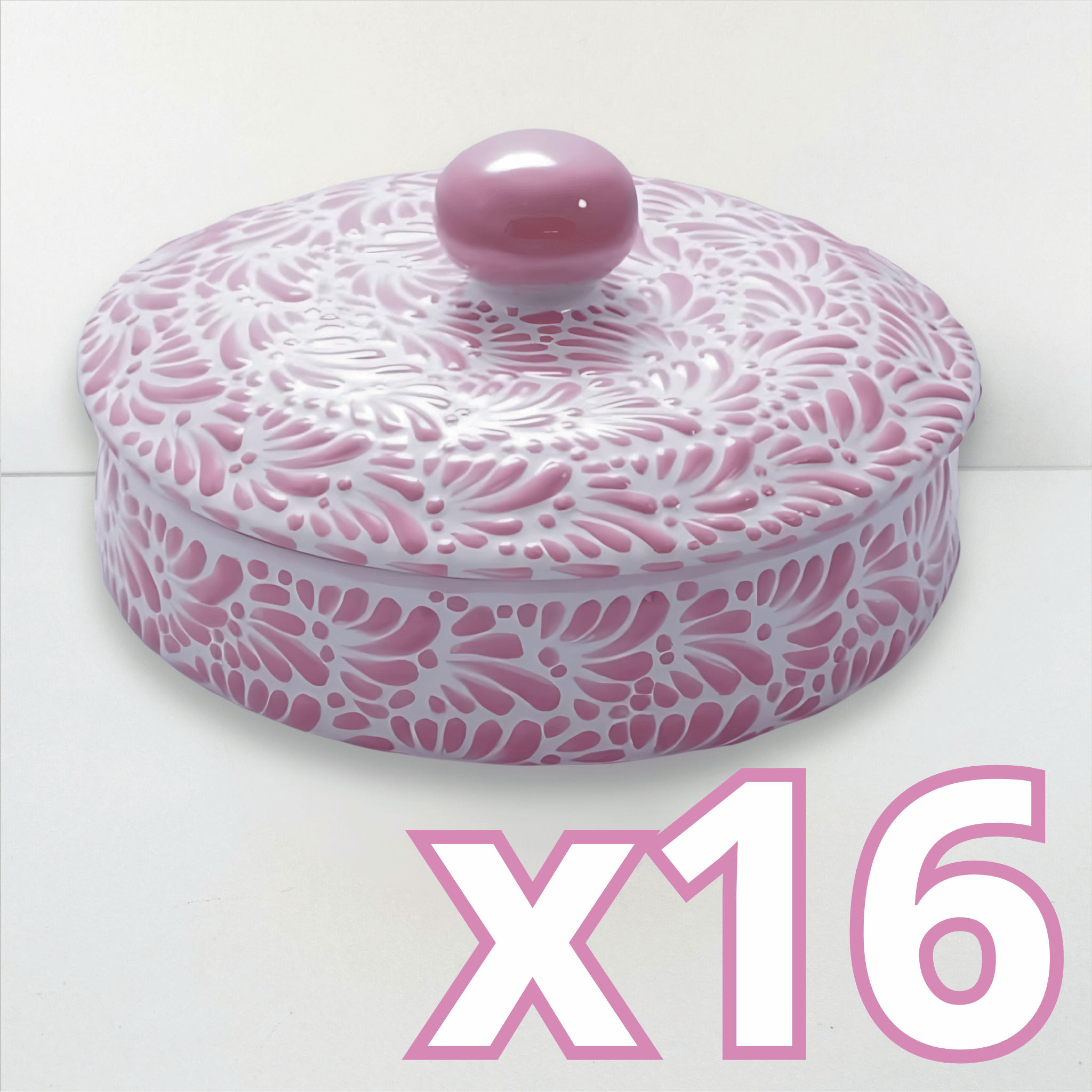 TORTILLERO FONDO TRADICIONAL MIK ROSA