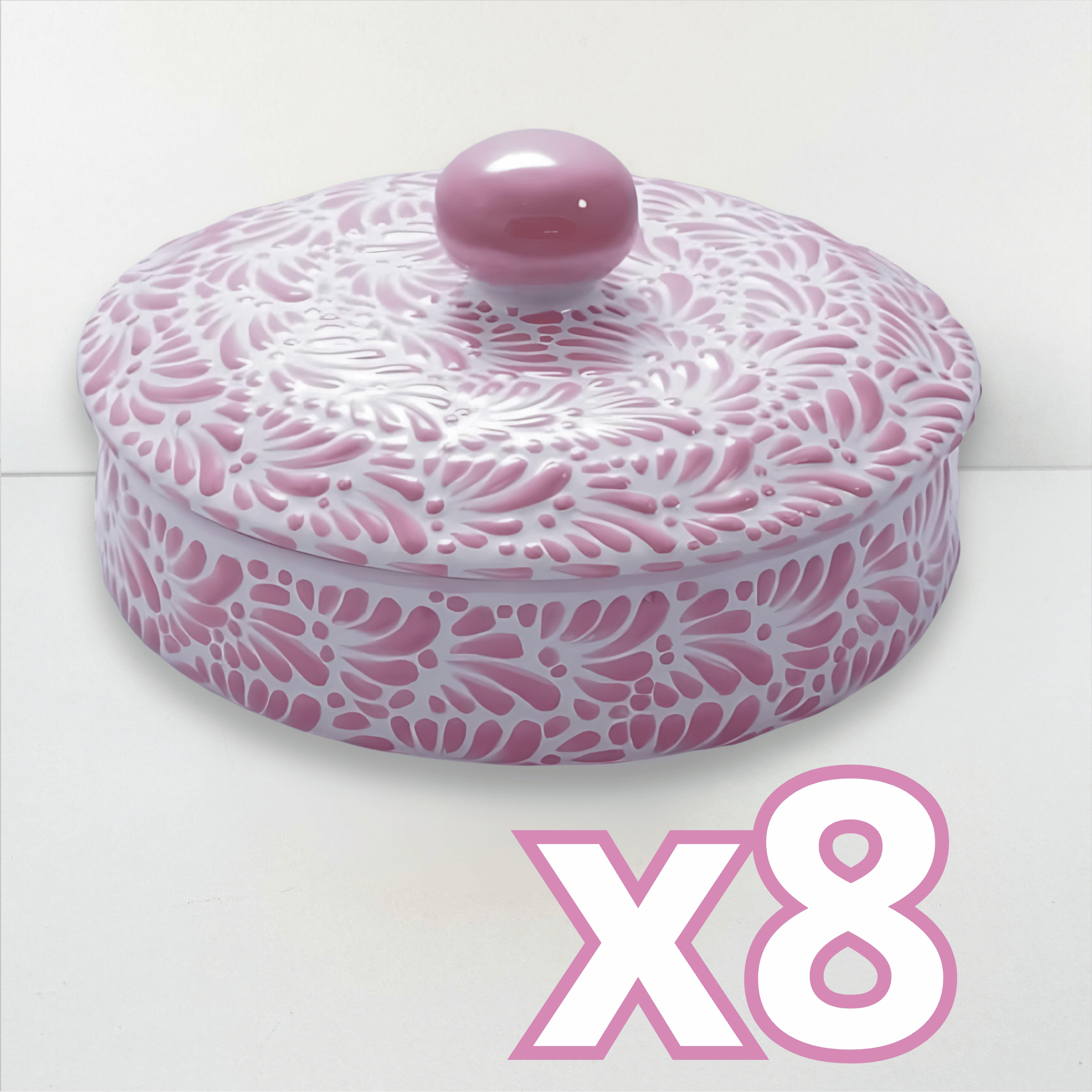 TORTILLERO FONDO TRADICIONAL MIK ROSA