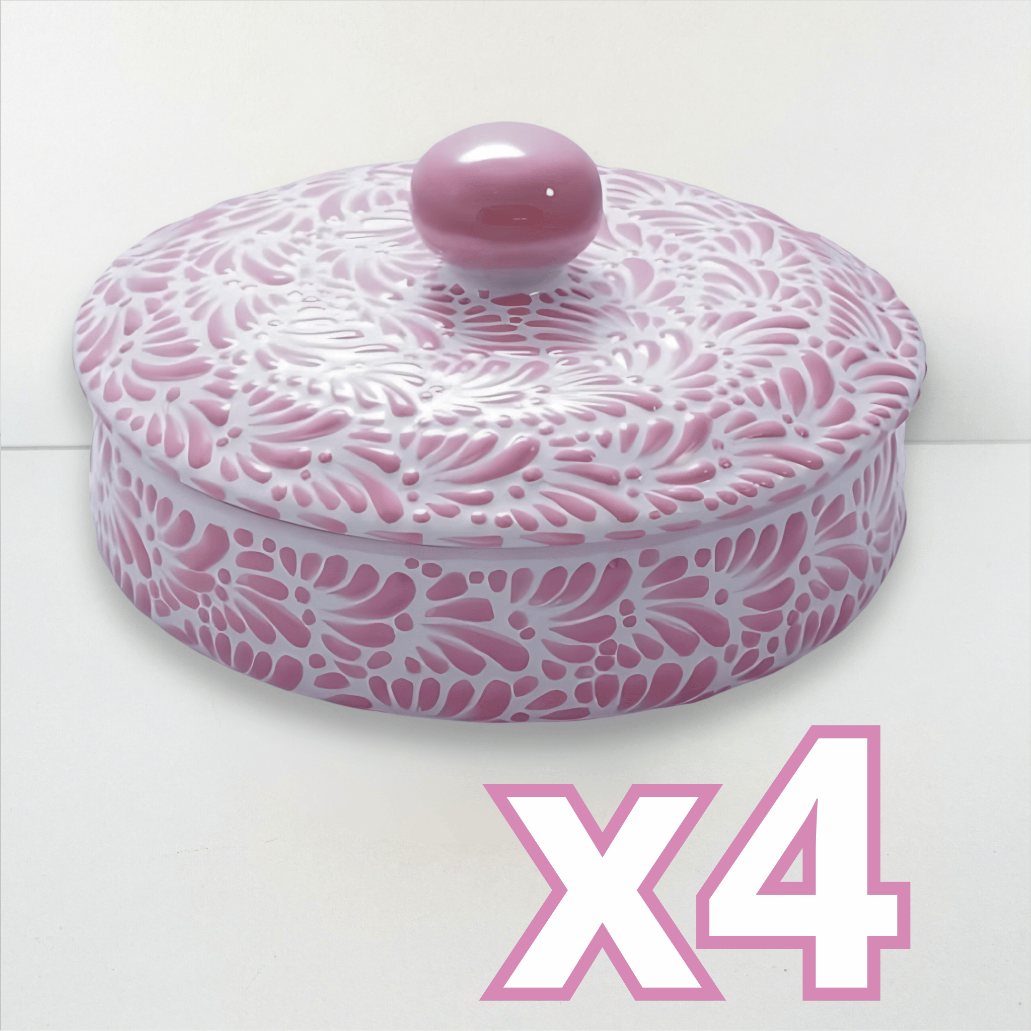TORTILLERO FONDO TRADICIONAL MIK ROSA