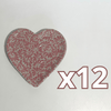 PLATO DE CORAZON 16 CM FONDO TRADICIONAL MIK ROSA