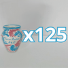 PAQUETE CANTARITO PERSONALIZADO FONDO TRADICIONAL MIK COMBINACION AZUL TURQUESA Y ROSA BAUTIZO INICIALES