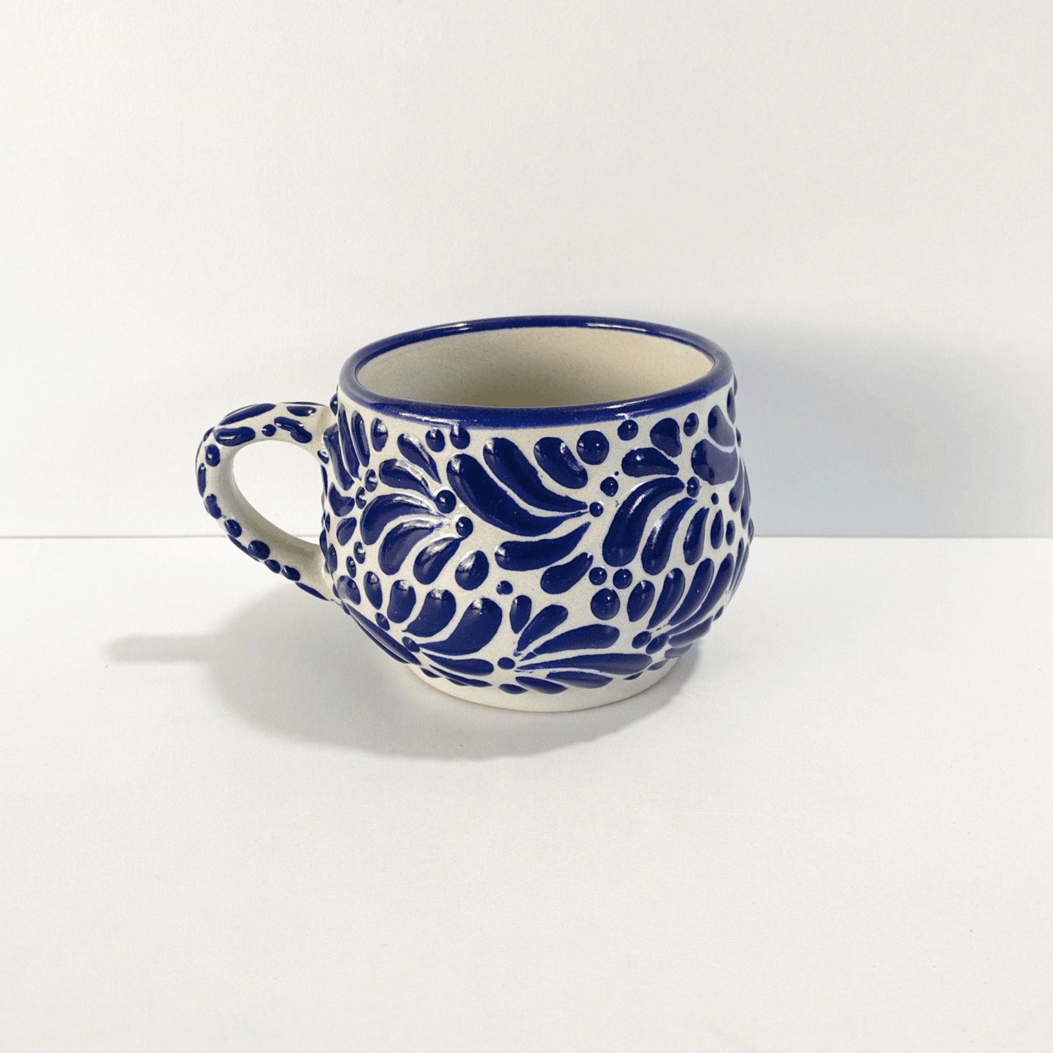 TAZA CHOCOLATERA MEDIANA FONDO TRADICIONAL MIK AZUL COBALTO