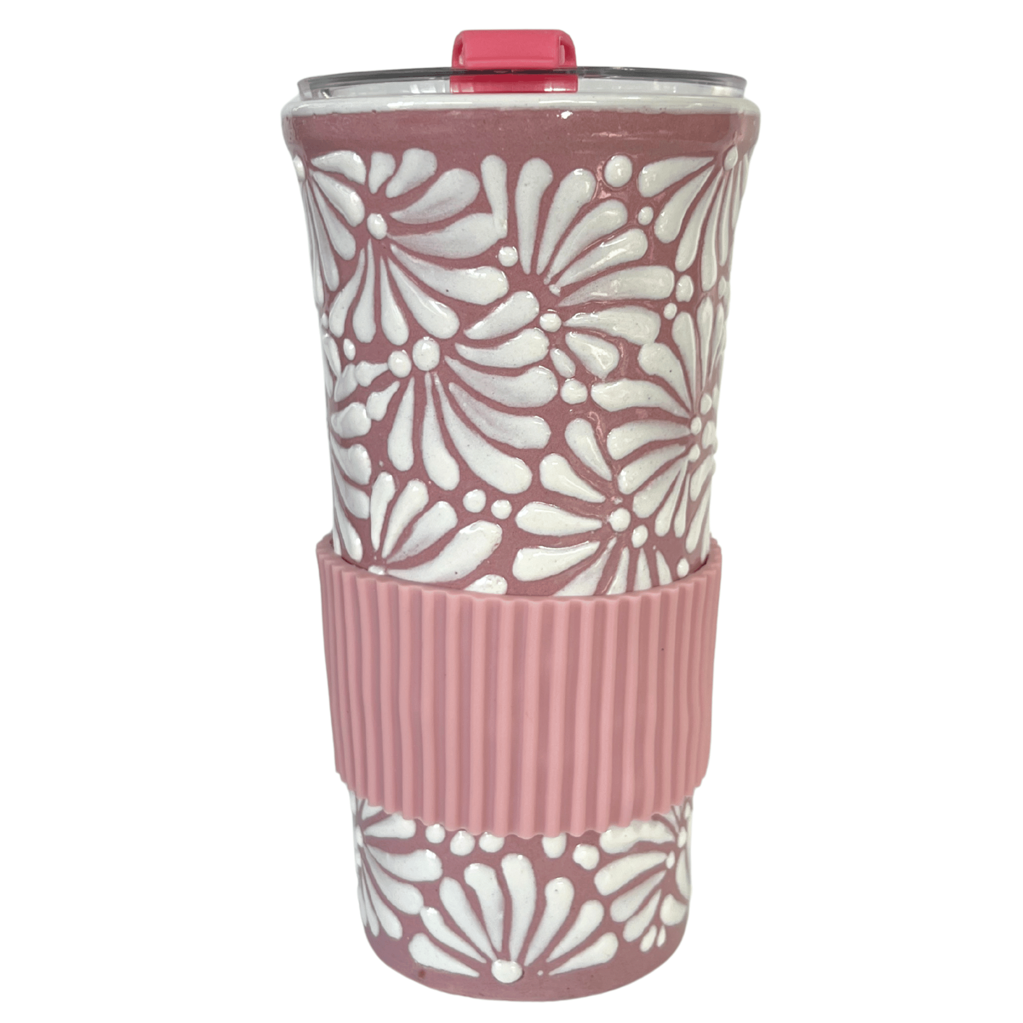 TERMO PRO BANDA FONDO ROSA MIK BLANCO