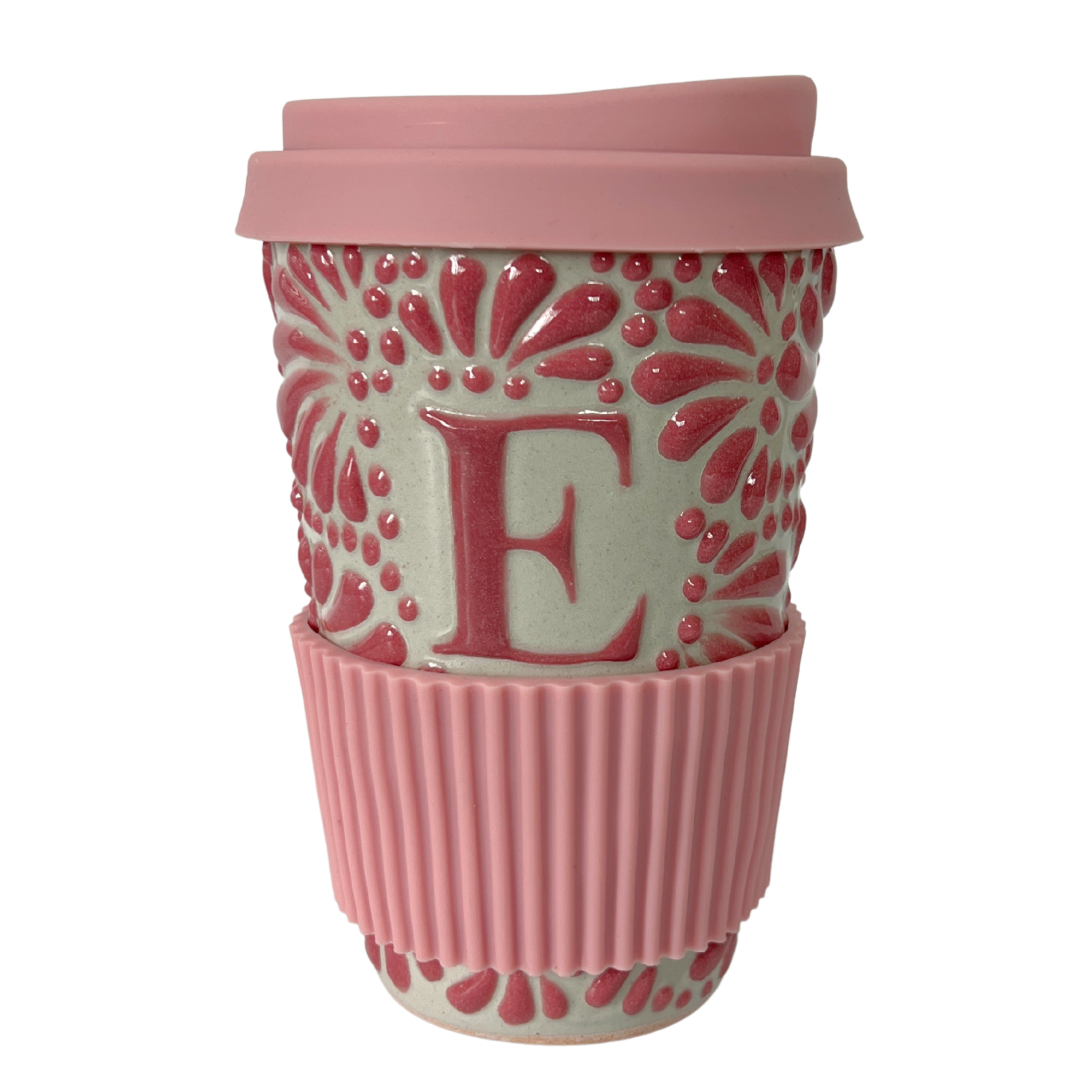 TERMO 15 CM SIN ASA FONDO TRADICIONAL MIK ROSA INICIAL PERSONALIZADO