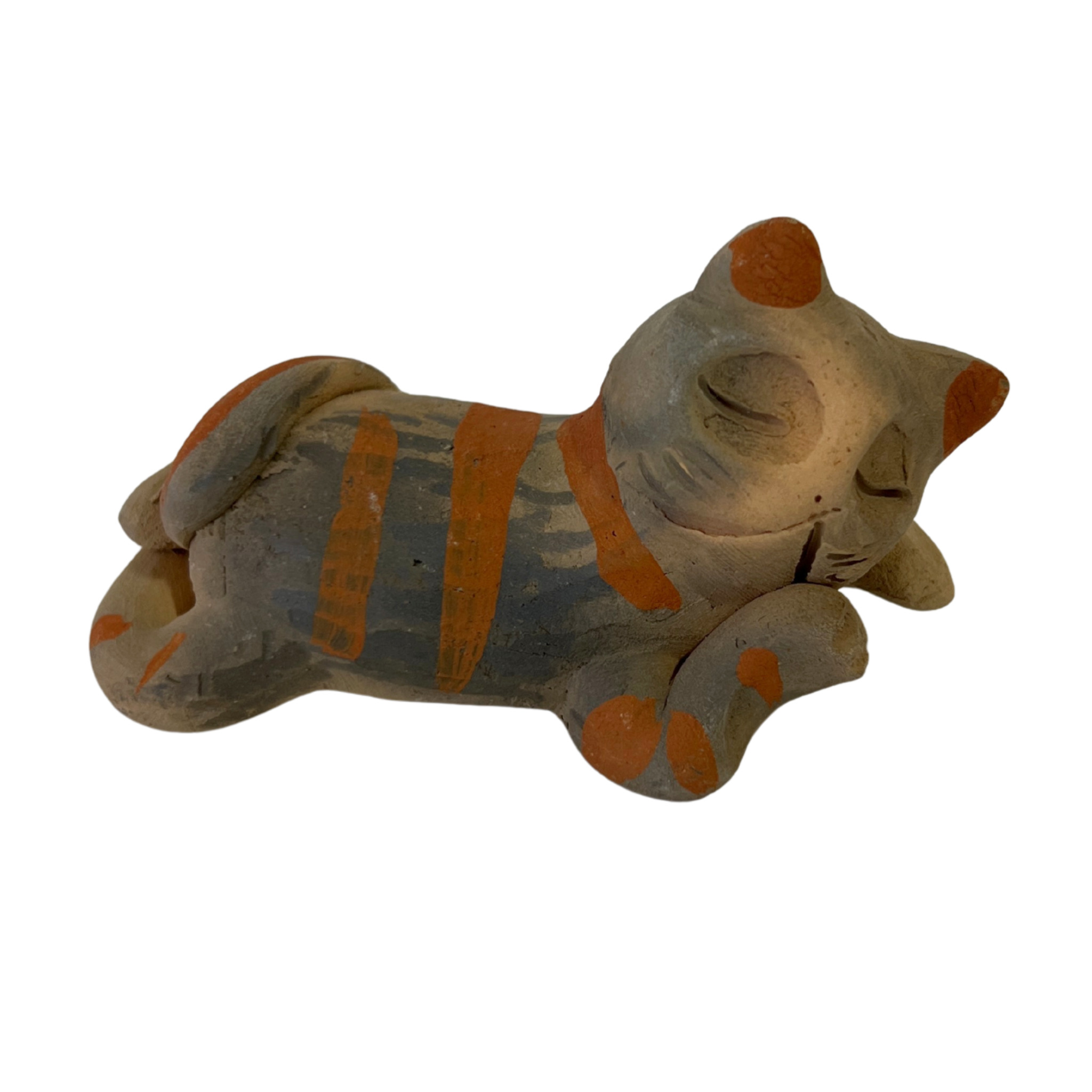 GATITO DORMIDO BARRO