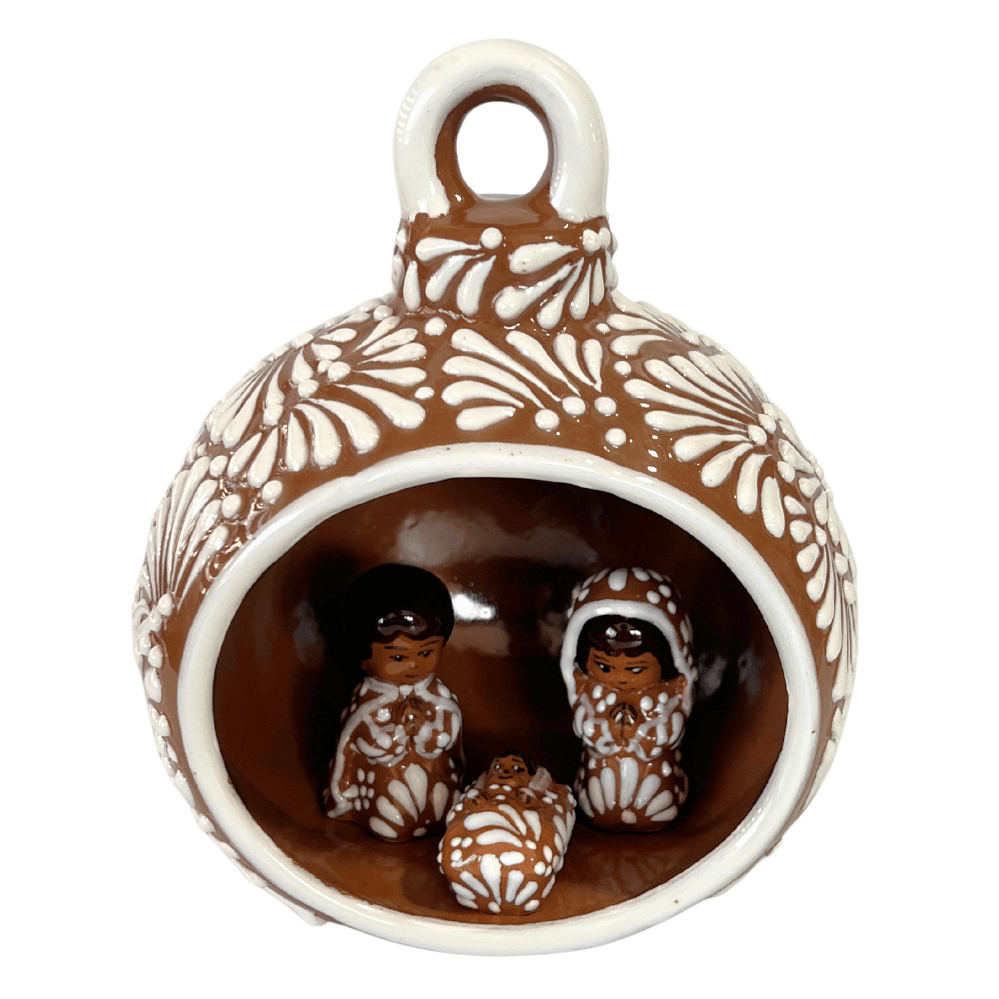 NACIMIENTO ESFERA FONDO CAFE MIK BLANCO