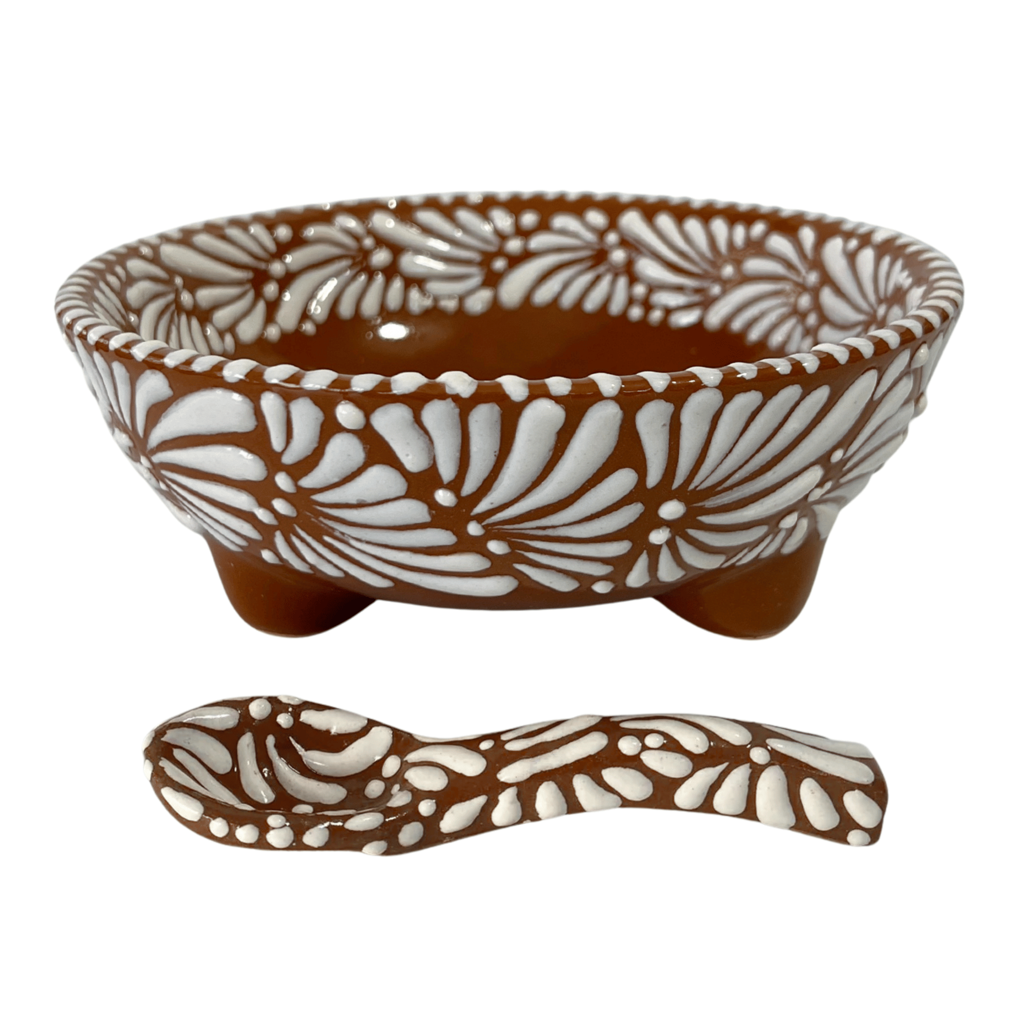 SALSERA MOLCAJETE GRANDE FONDO CAFE MIK BLANCO