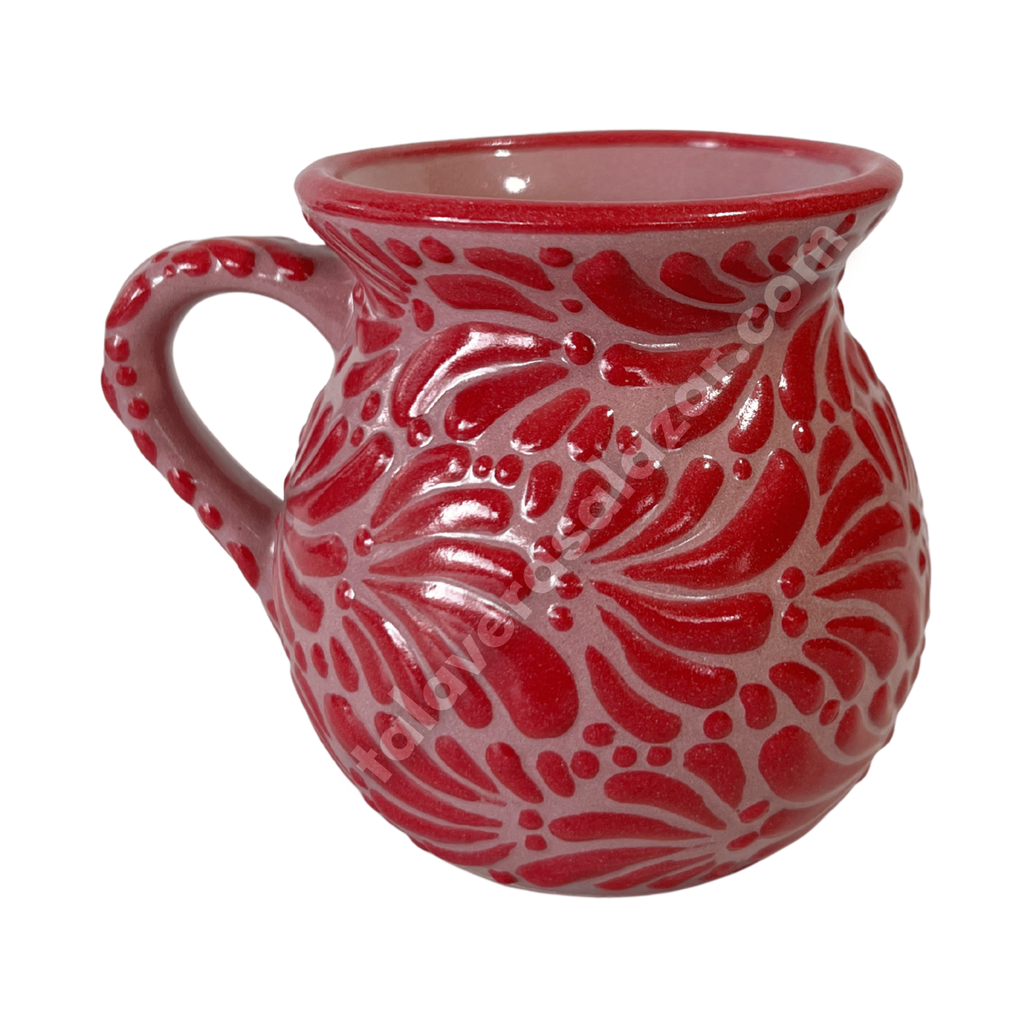 JARRO FONDO ROSA MIK ROJO