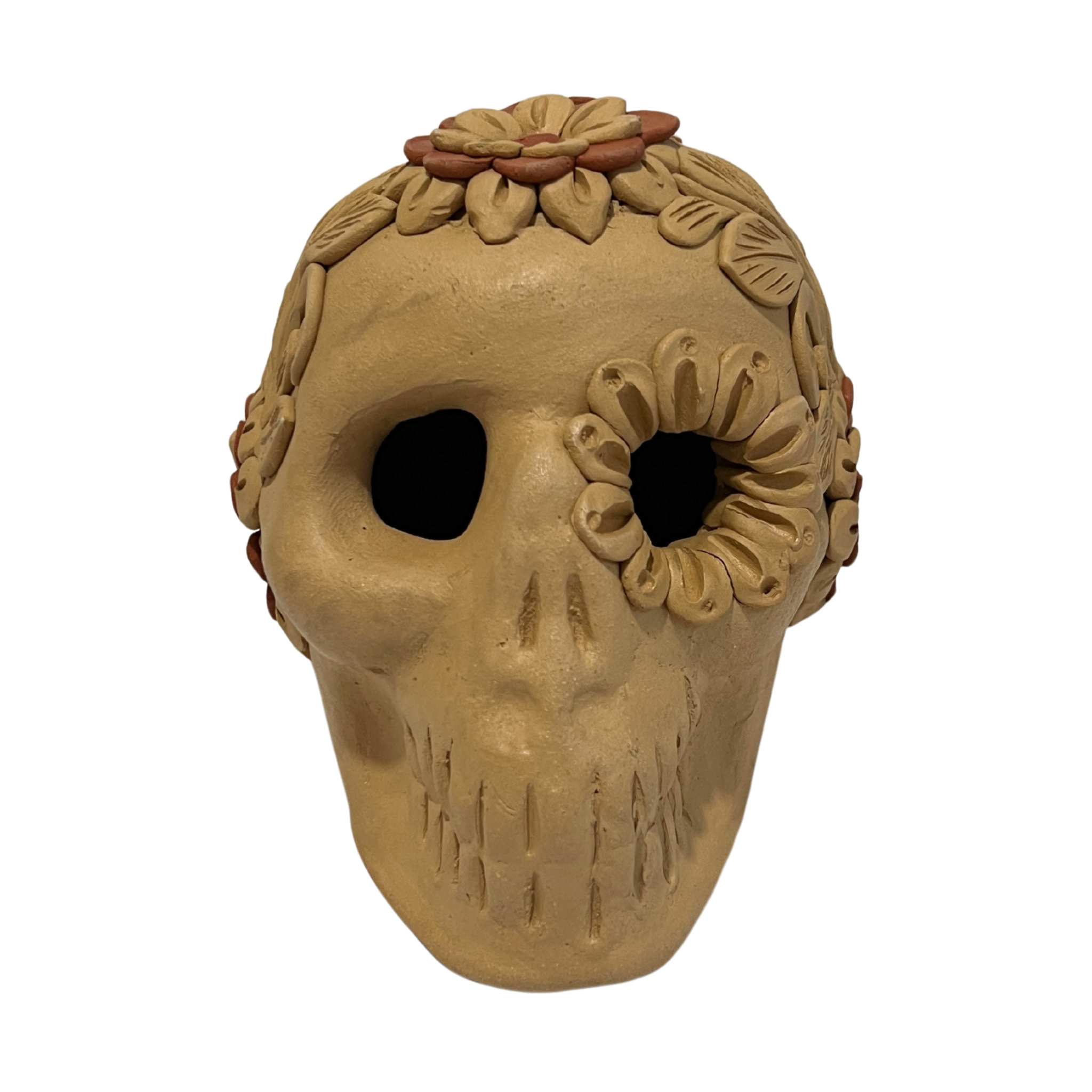 CRANEO BARRO BORDADO NATURAL