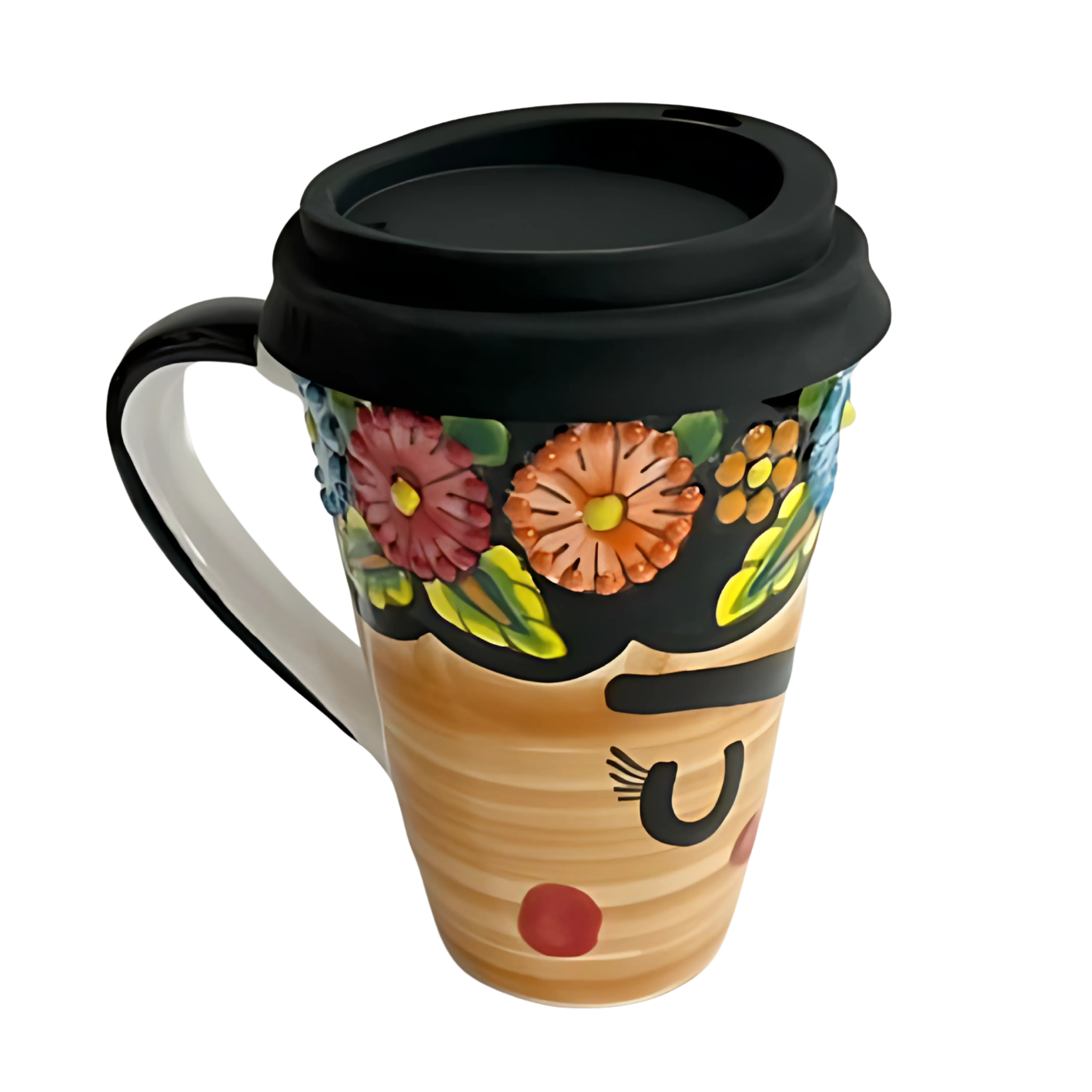 TERMO CON ASA 15 CM MEXICANITA