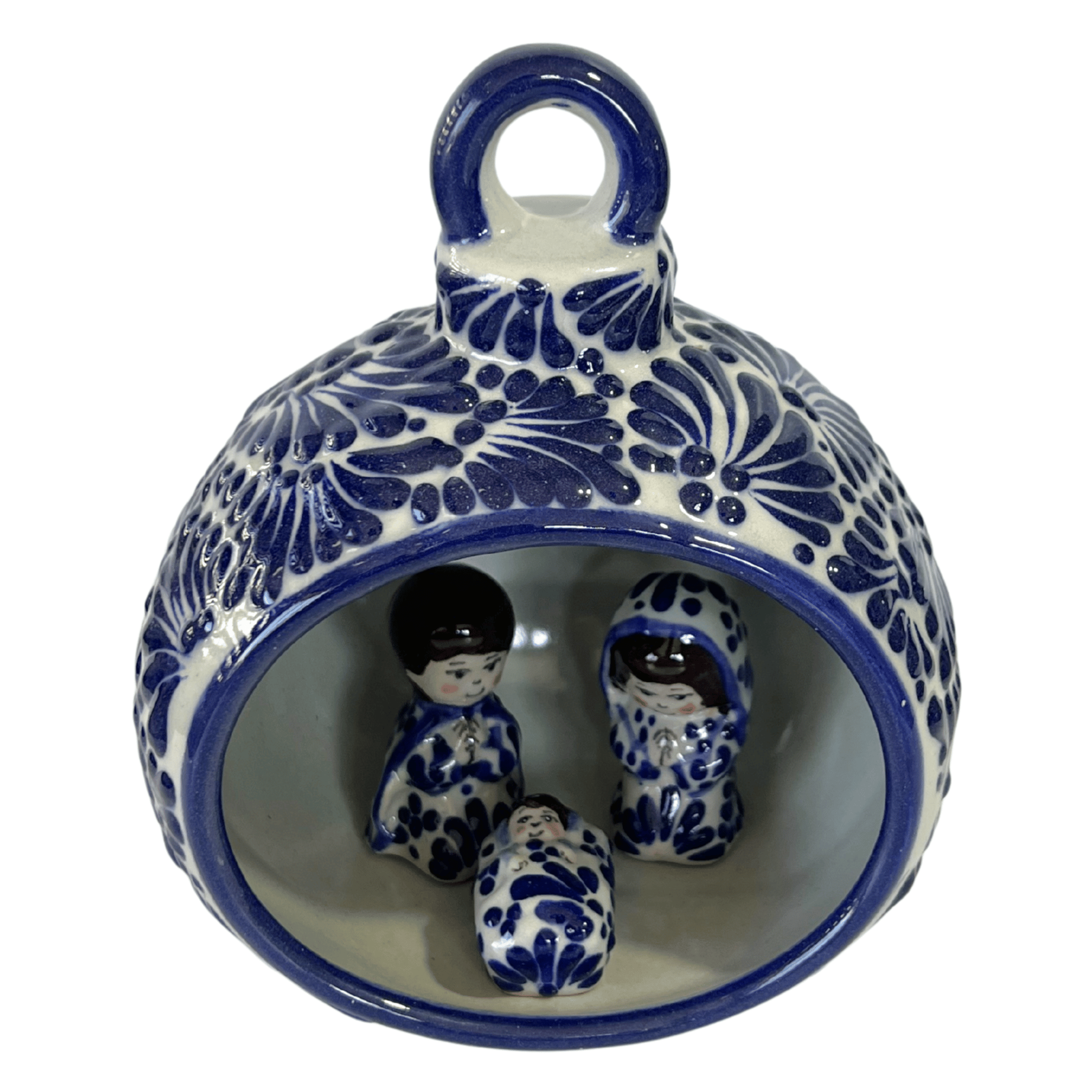 NACIMIENTO ESFERA FONDO TRADICIONAL MIK AZUL COBALTO