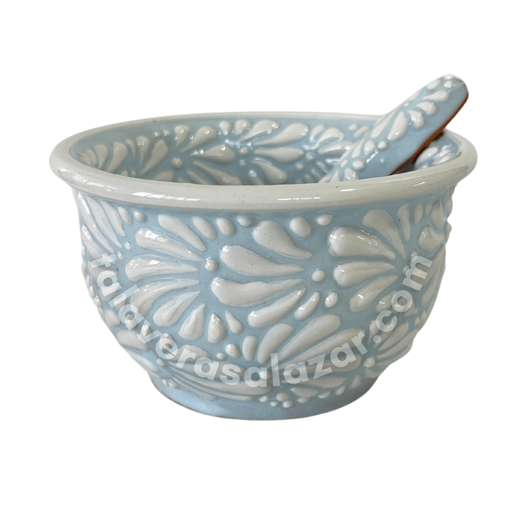 SALSERA FONDO BABY BLUE MIK BLANCO