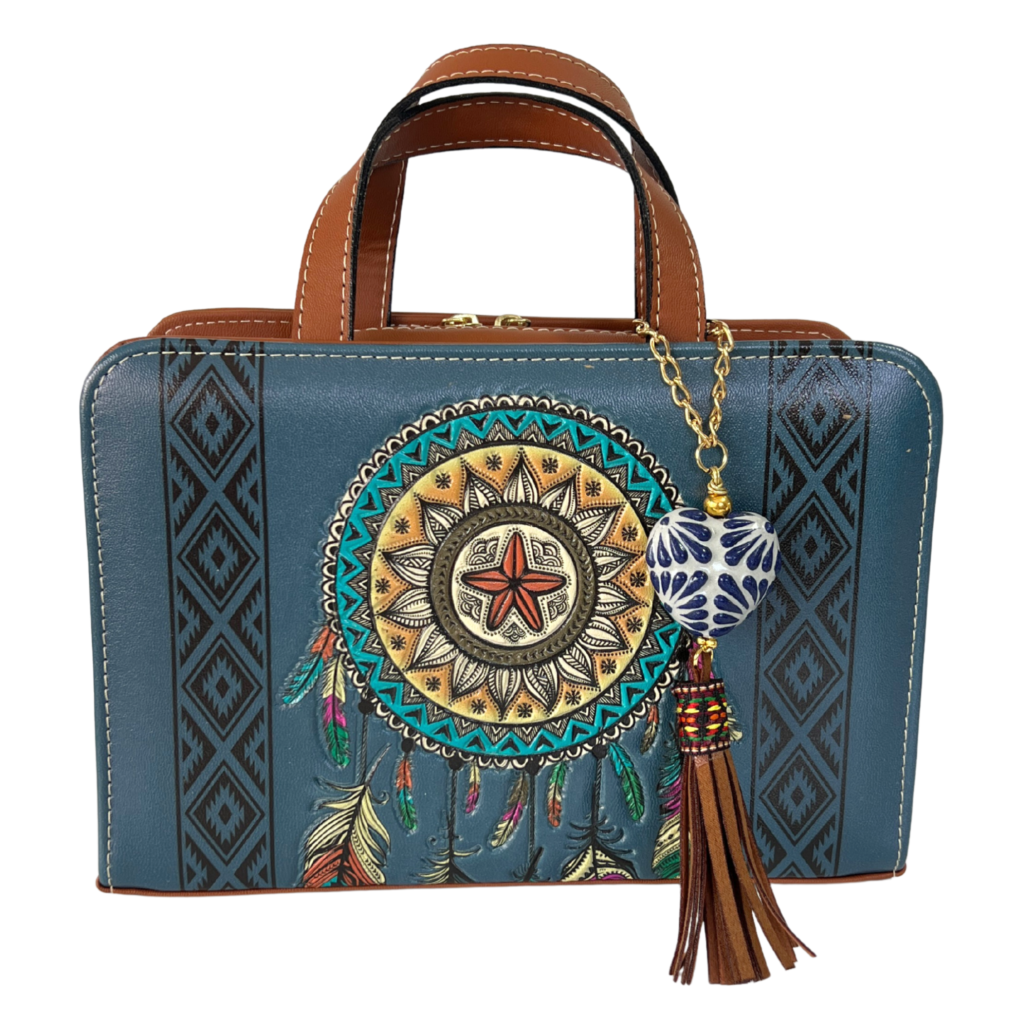 BOLSA ATRAPASUEÑOS ARTESANAL VERDE