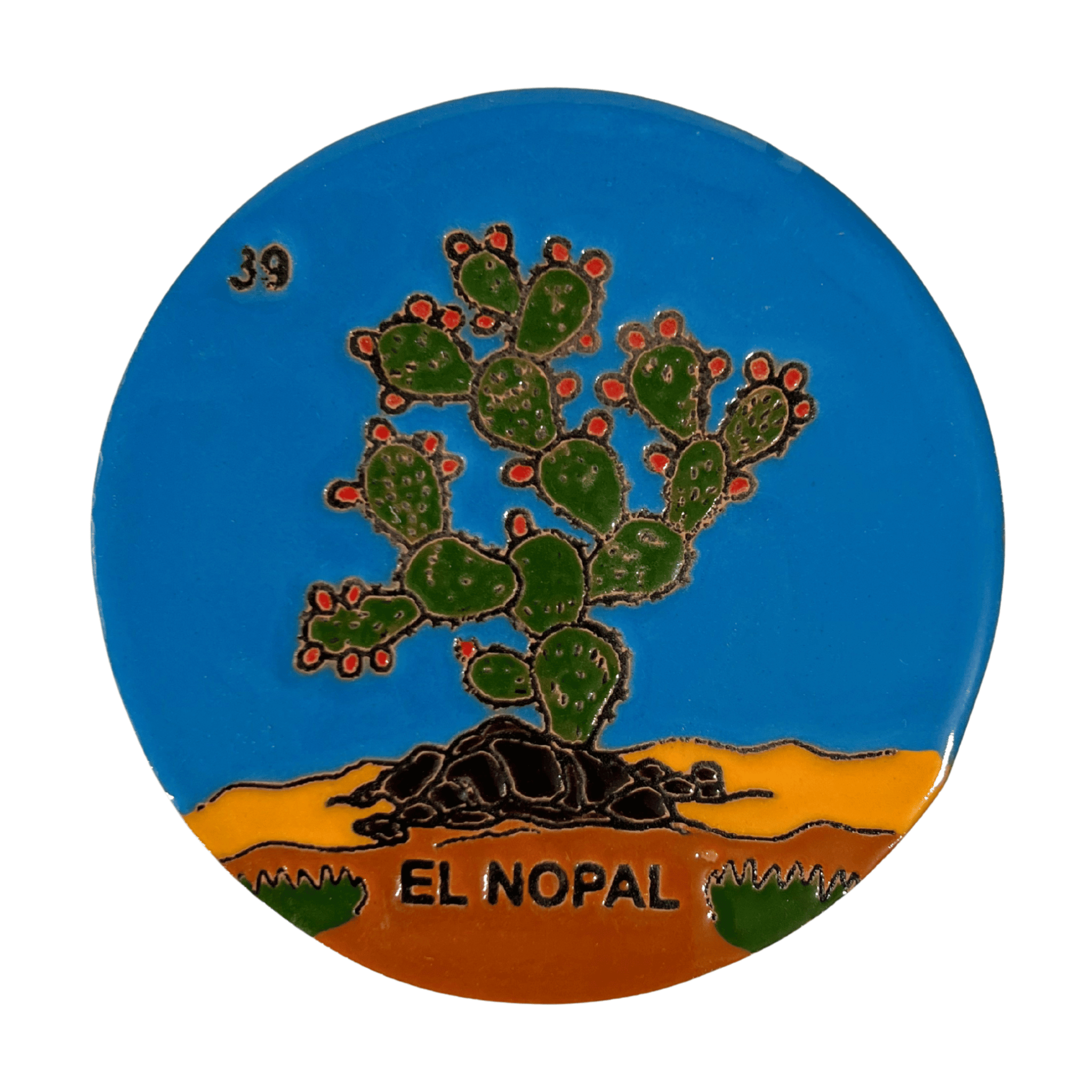 PORTAVASOS LOTERIA EL NOPAL