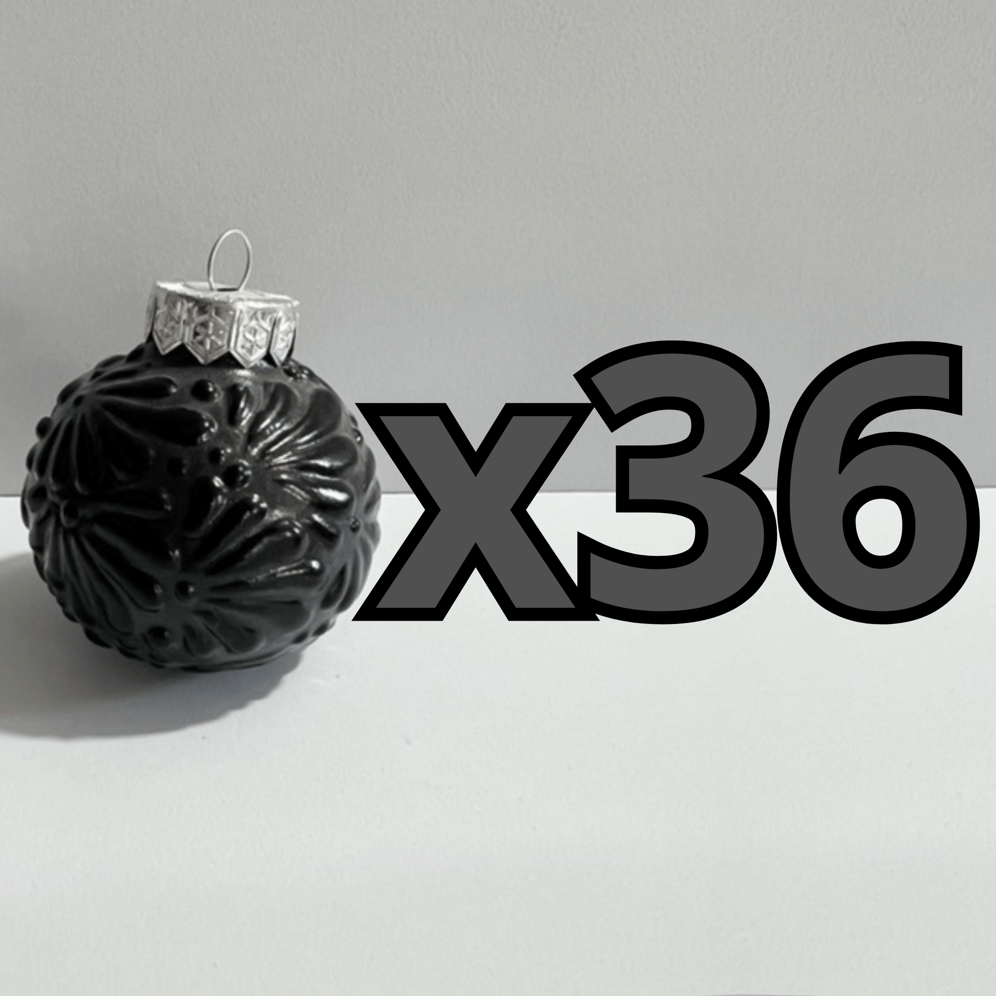 ESFERA NAVIDEÑA SUPER BLACK MIK
