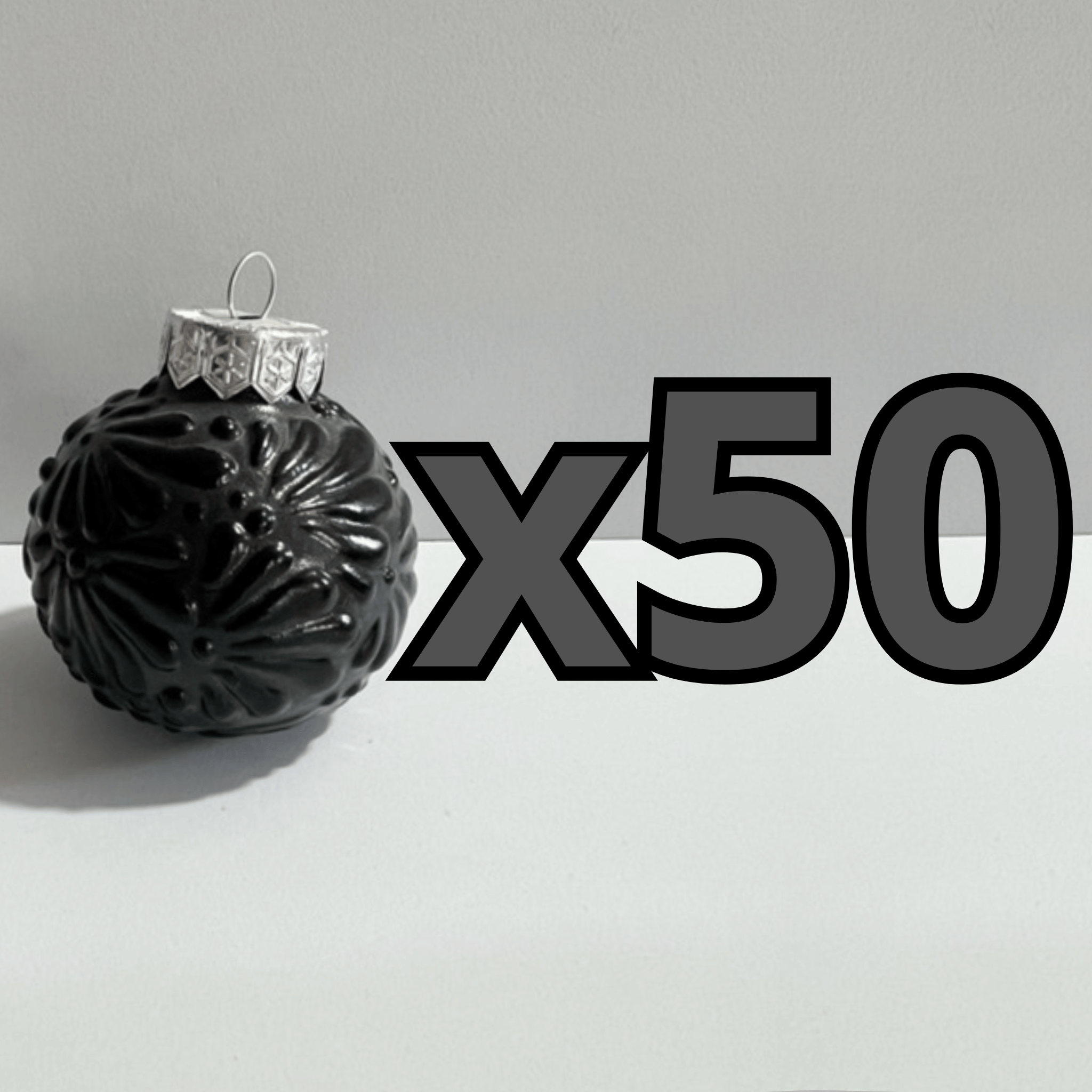 ESFERA NAVIDEÑA SUPER BLACK MIK