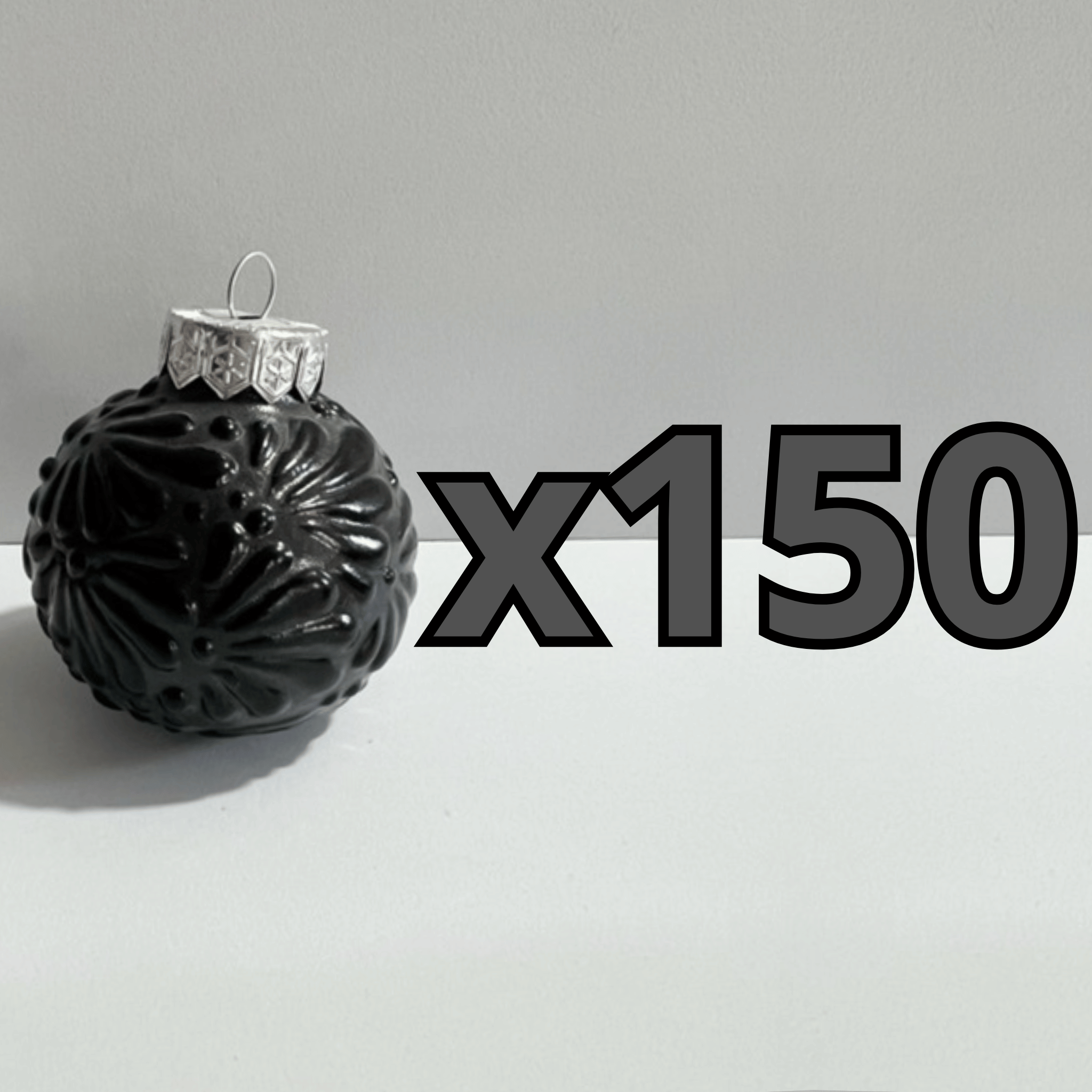 ESFERA NAVIDEÑA SUPER BLACK MIK
