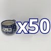 PAQUETE TAZA CHOCOLATERA MEDIANA FONDO TRADICIONAL MIK AZUL COBALTO INICIALES