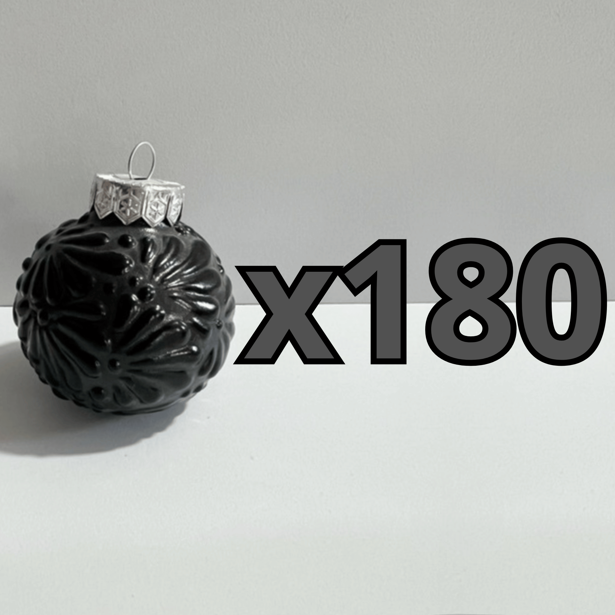ESFERA NAVIDEÑA SUPER BLACK MIK