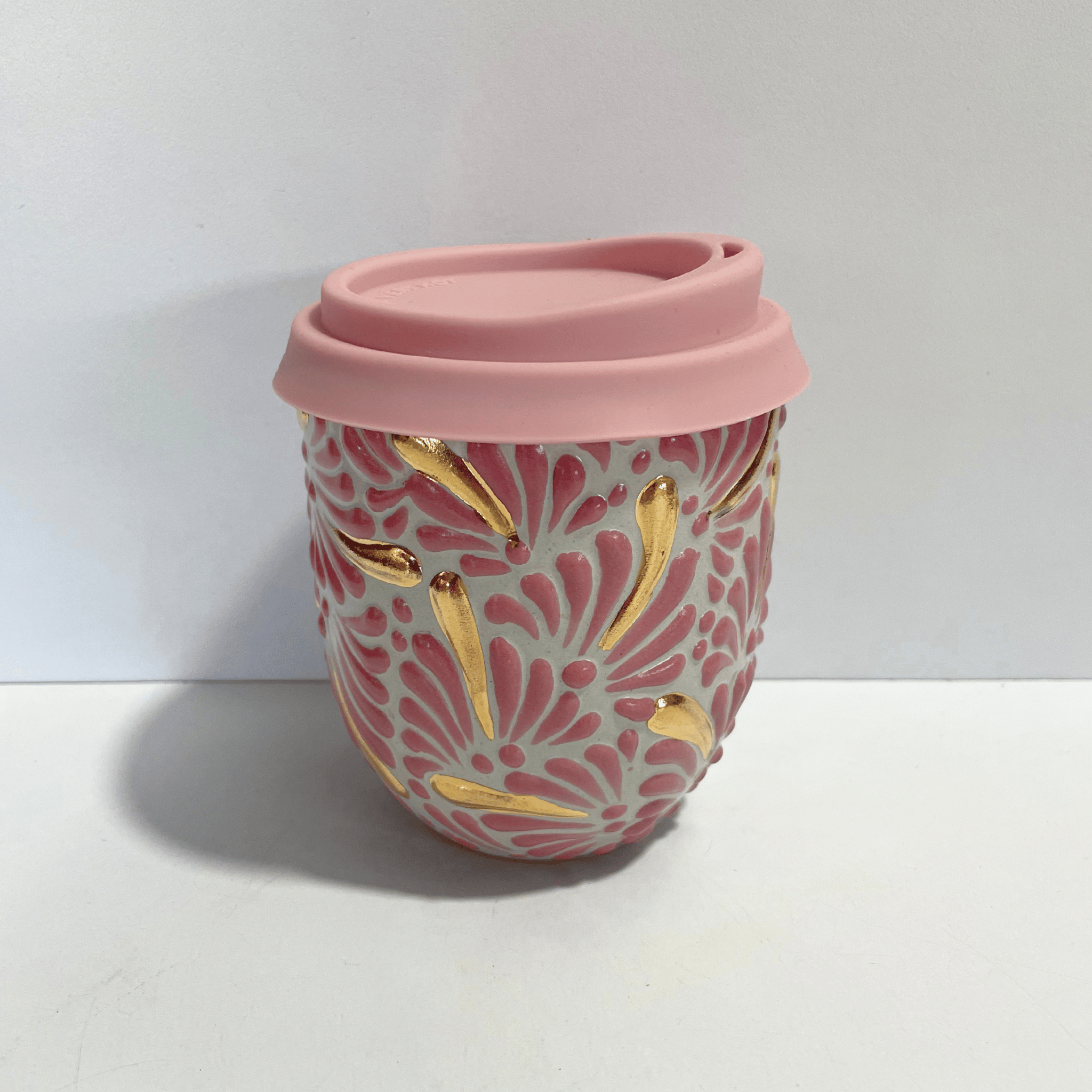DESTELLOS DE ORO TERMO BOLITA FONDO TRADICIONAL MIK ROSA