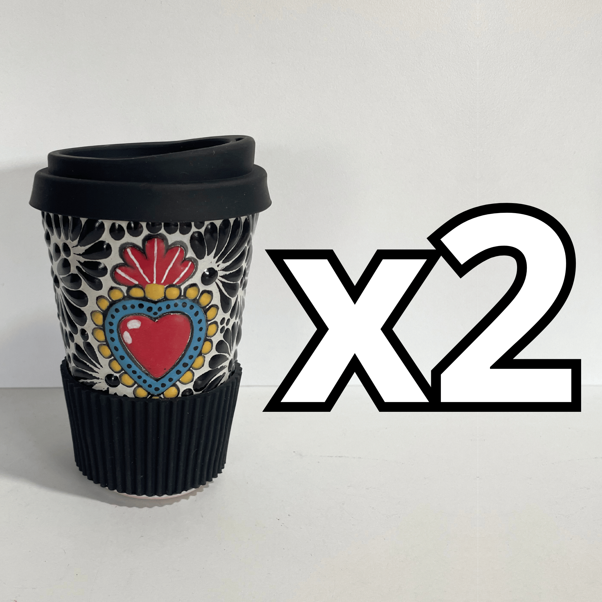 TERMO 15 CM SIN ASA FONDO TRADICIONAL MIK NEGRO SAGRADO CORAZON