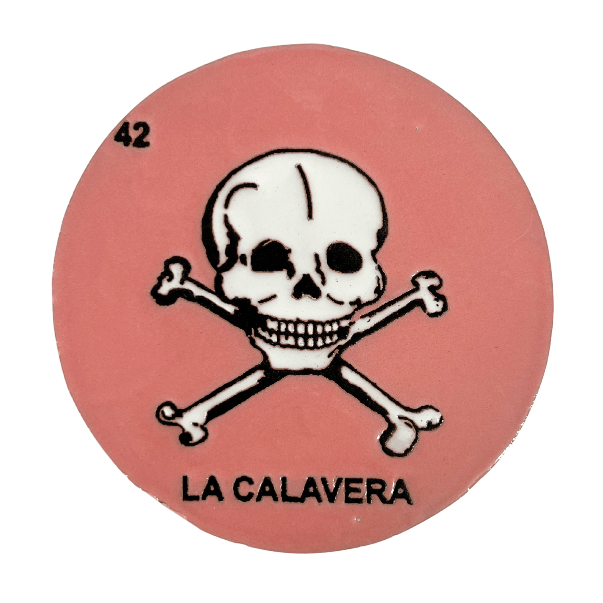 PORTAVASOS LOTERIA LA CALAVERA