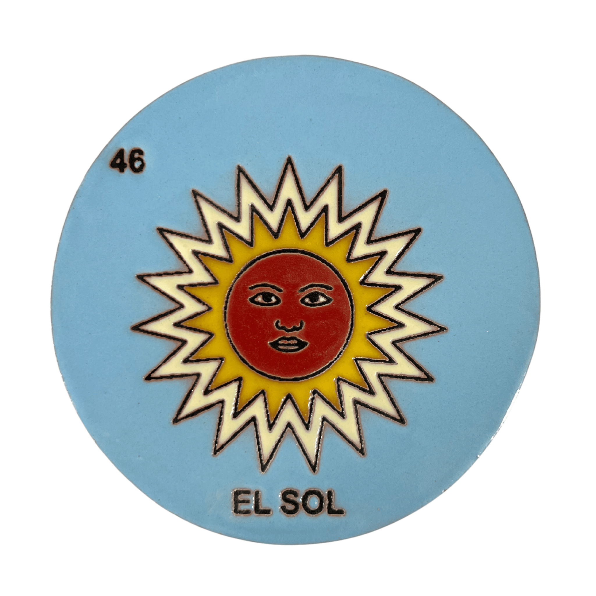 PORTAVASOS LOTERIA EL SOL