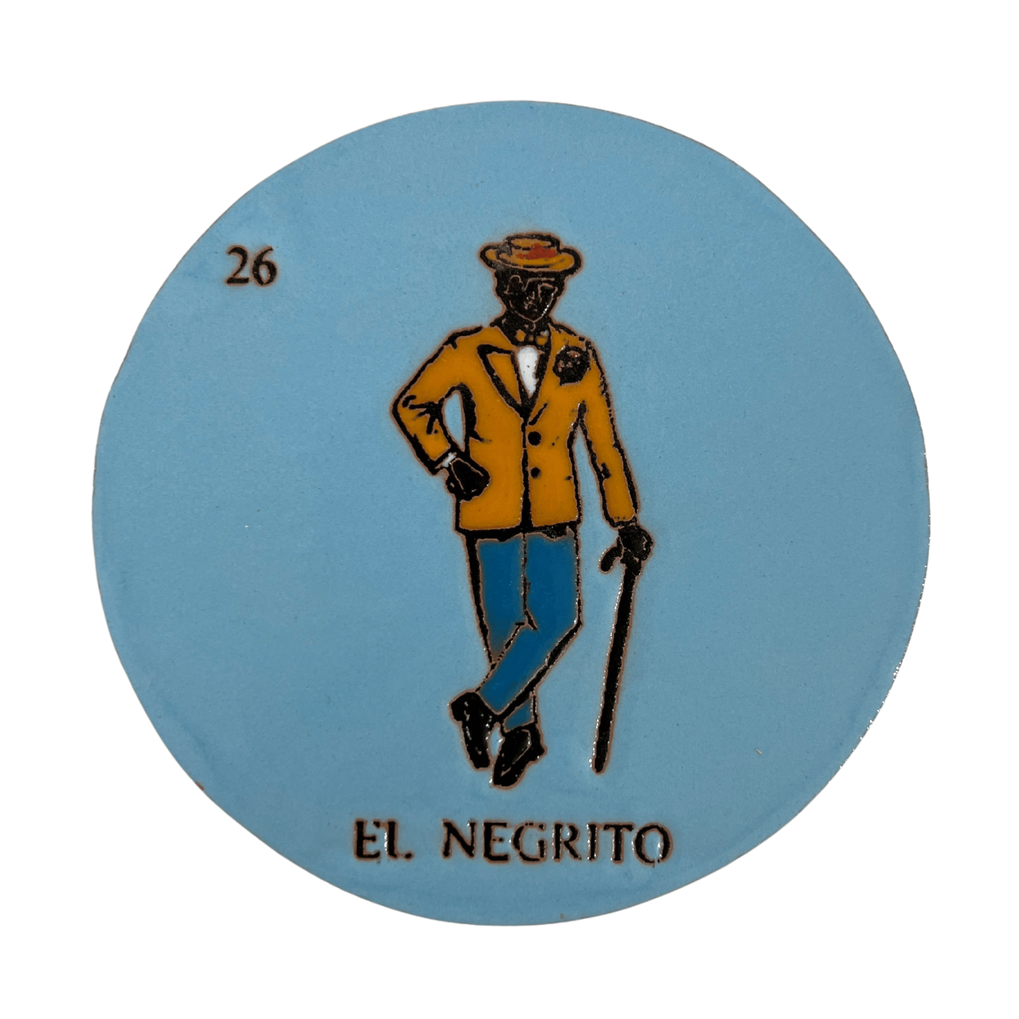 PORTAVASOS LOTERIA EL NEGRITO