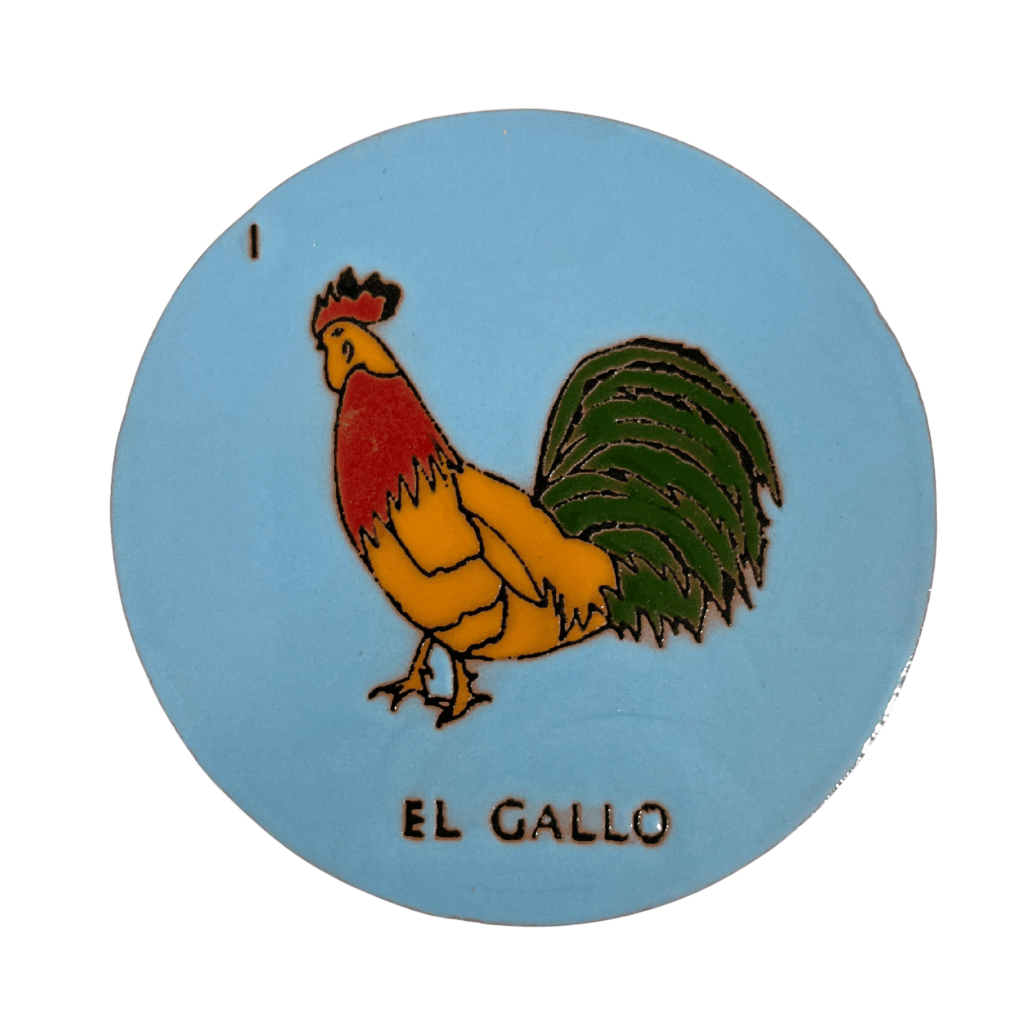 PORTAVASOS LOTERIA EL GALLO