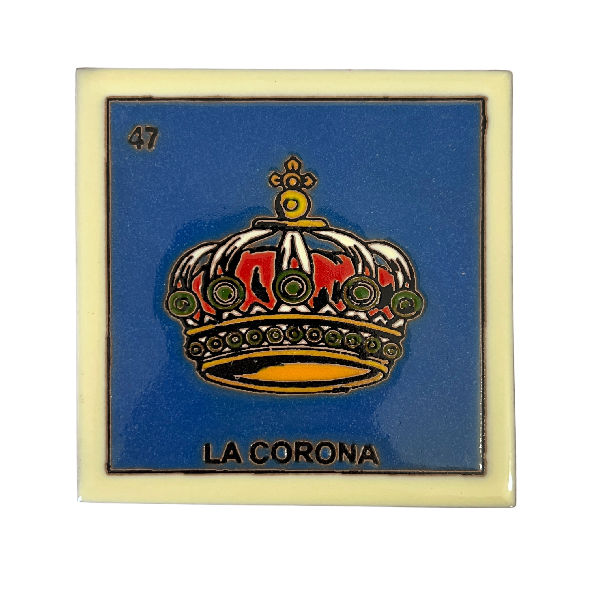 MOSAICO 10 CM LOTERIA LA CORONA