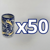 TEQUILERO NO PERSONALIZADO FONDO TRADICIONAL MIK AZUL COBALTO DESTELLOS DE ORO