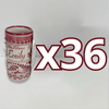 VASOS PARA JARRA FONDO TRADICIONAL CENEFA VINO MIS XV AÑOS NOMBRE