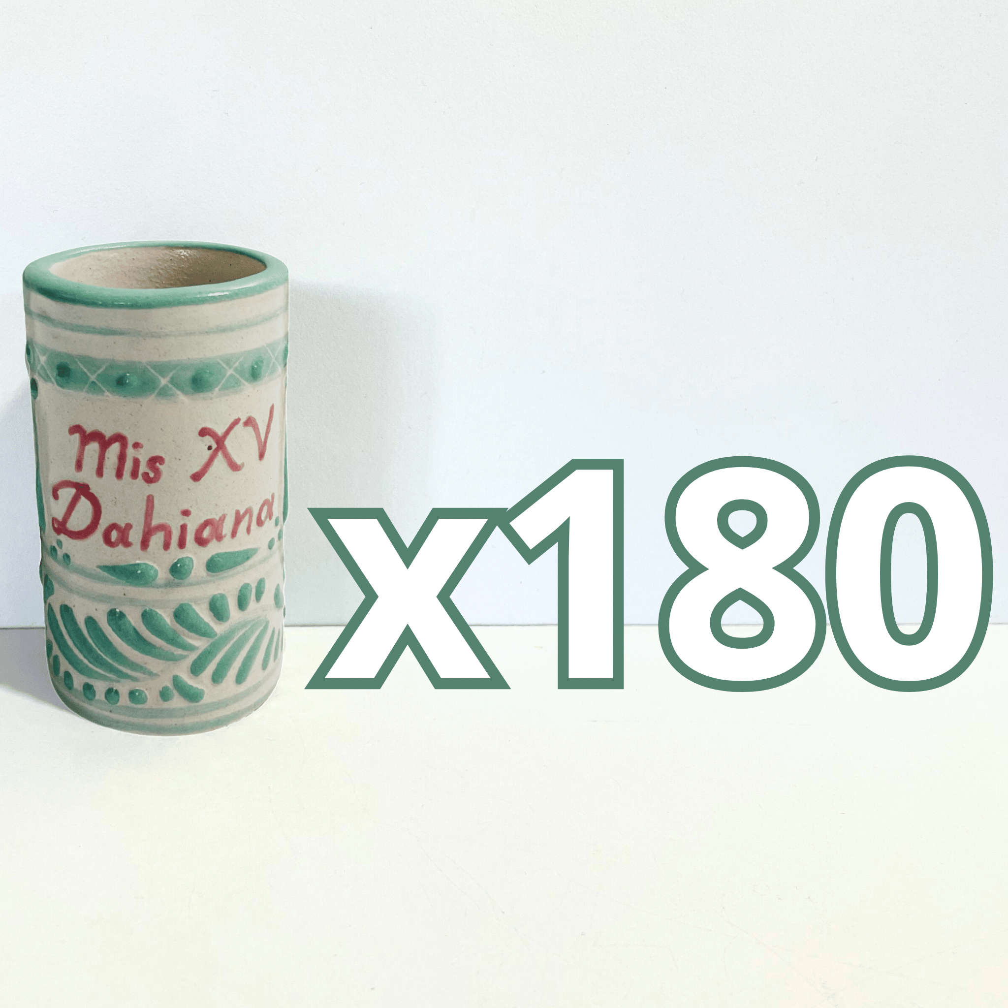 TEQUILERO 16 CARACTERES FONDO TRADICIONAL CENEFA MENTA MIS XV NOMBRE